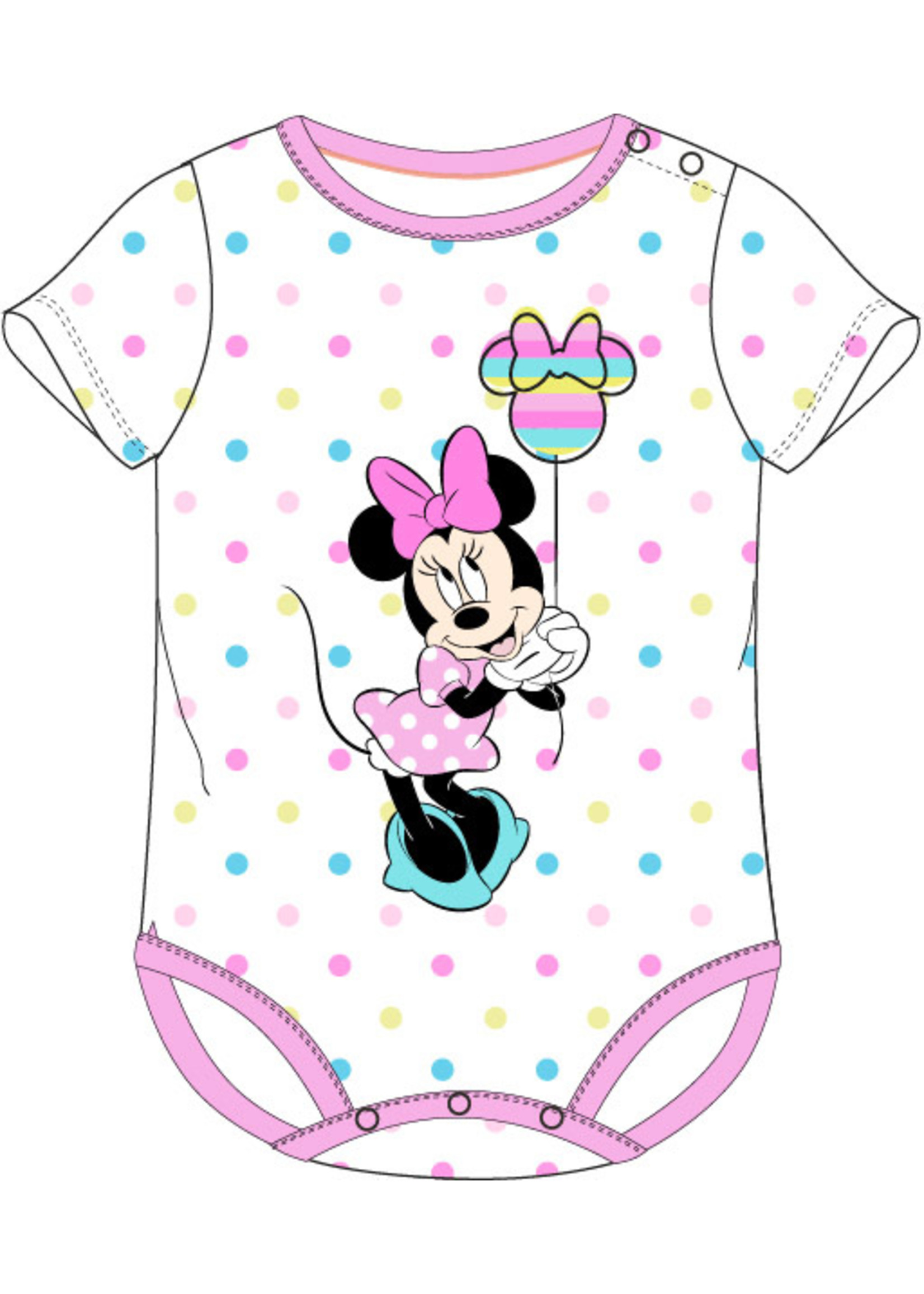 Disney baby Minnie Mouse rompertje van Disney baby wit