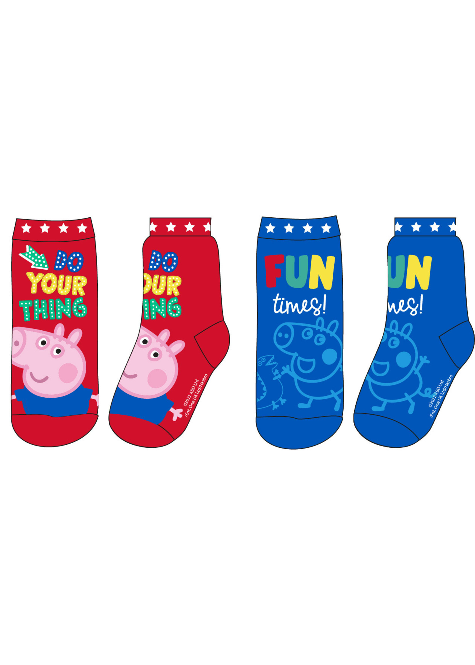 Peppa Pig  Peppa Pig socks 2 pack