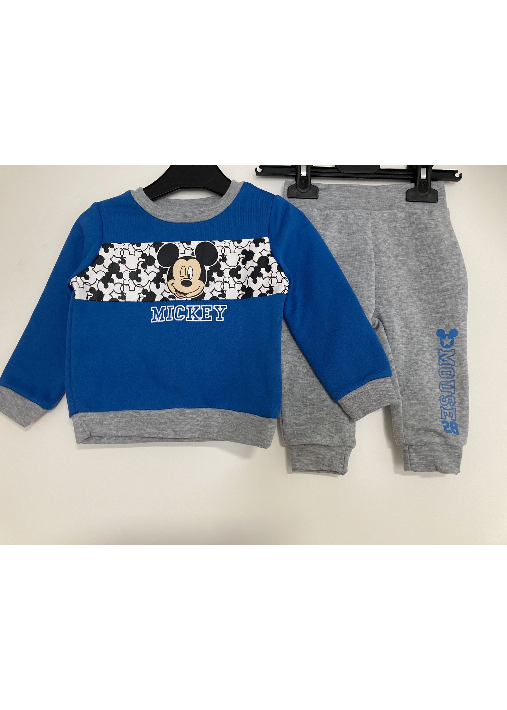 Disney Mickey Mouse babysetje van Disney blauw-grijs