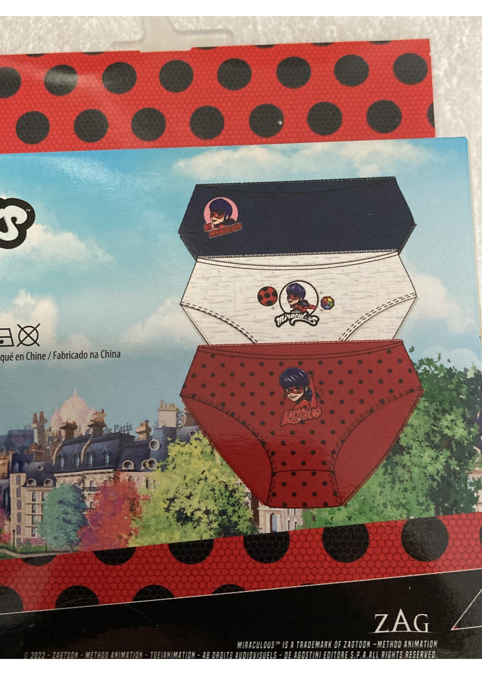 Miraculous Ladybug briefs by Miraculous navy blue/grey/red