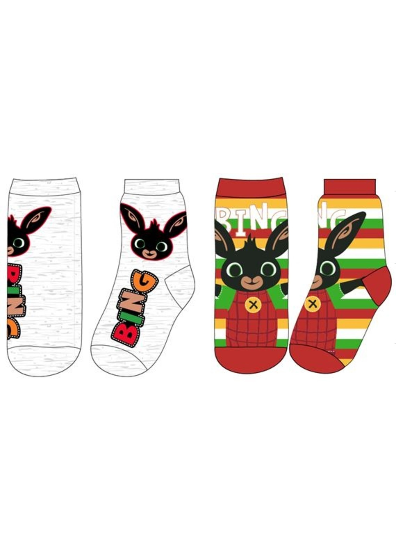 Bing Bunny Bing socks from BING 2 pack