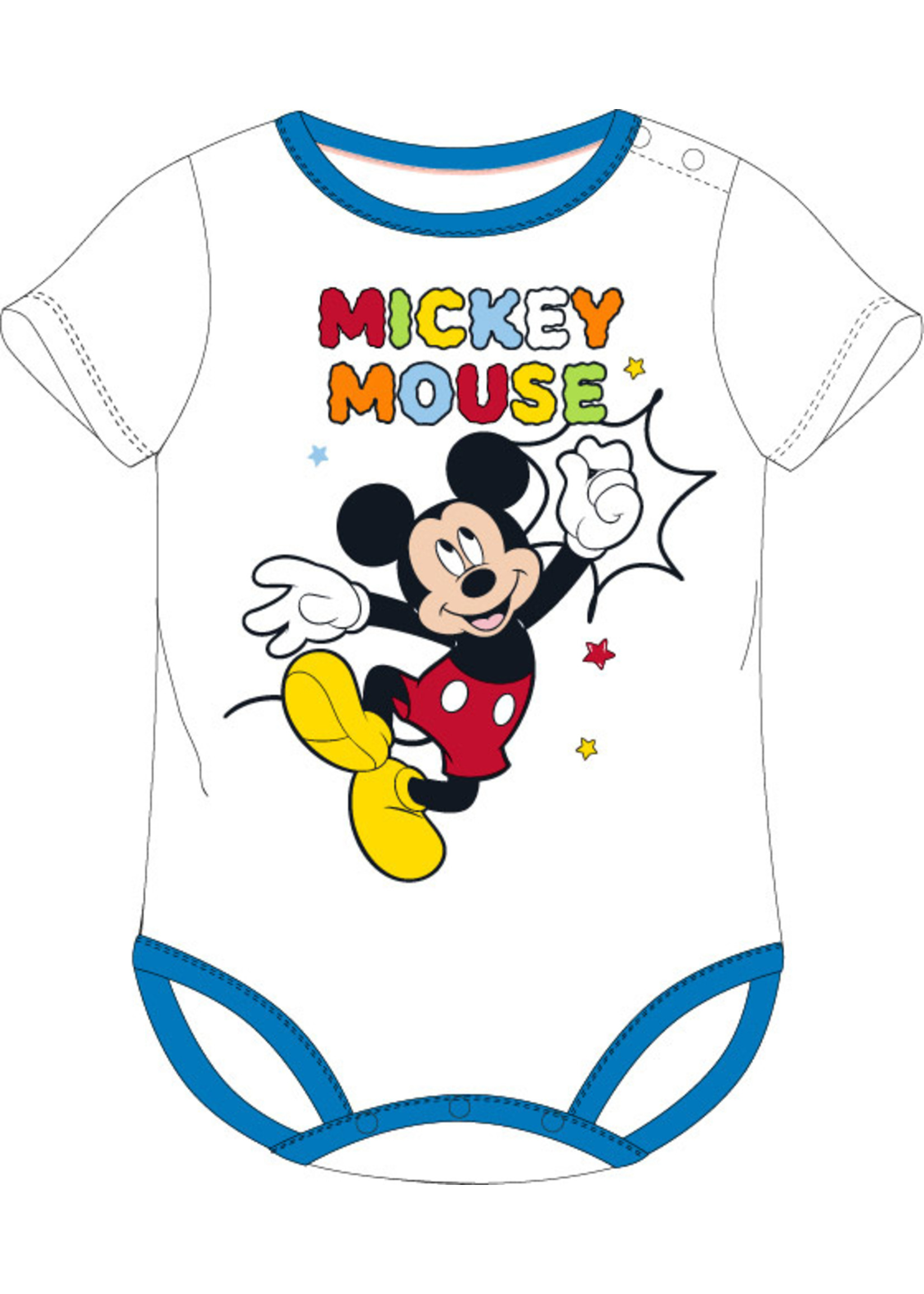 Disney baby Mickey Mouse rompertje van Disney baby wit