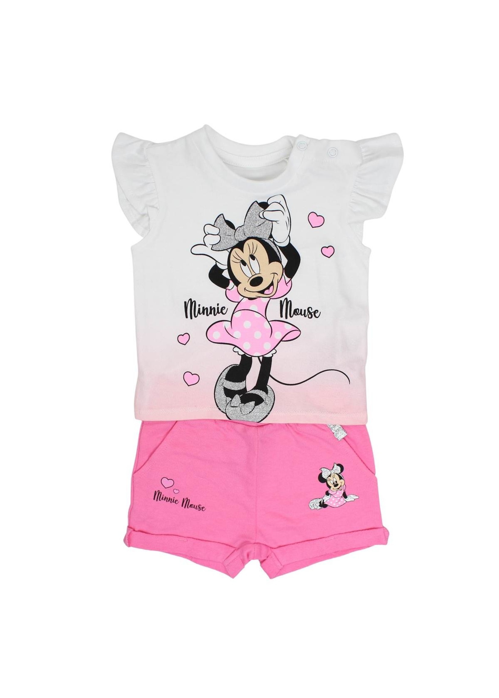 Disney baby Letni komplet z Myszką Minnie od Disney baby w kolorze różowym