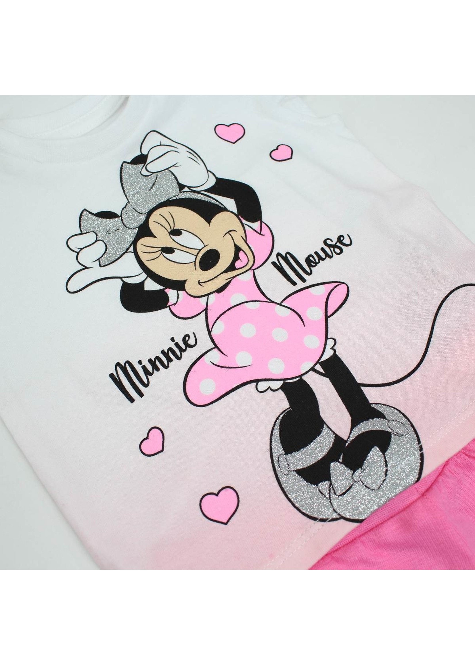 Disney baby Letni komplet z Myszką Minnie od Disney baby w kolorze różowym