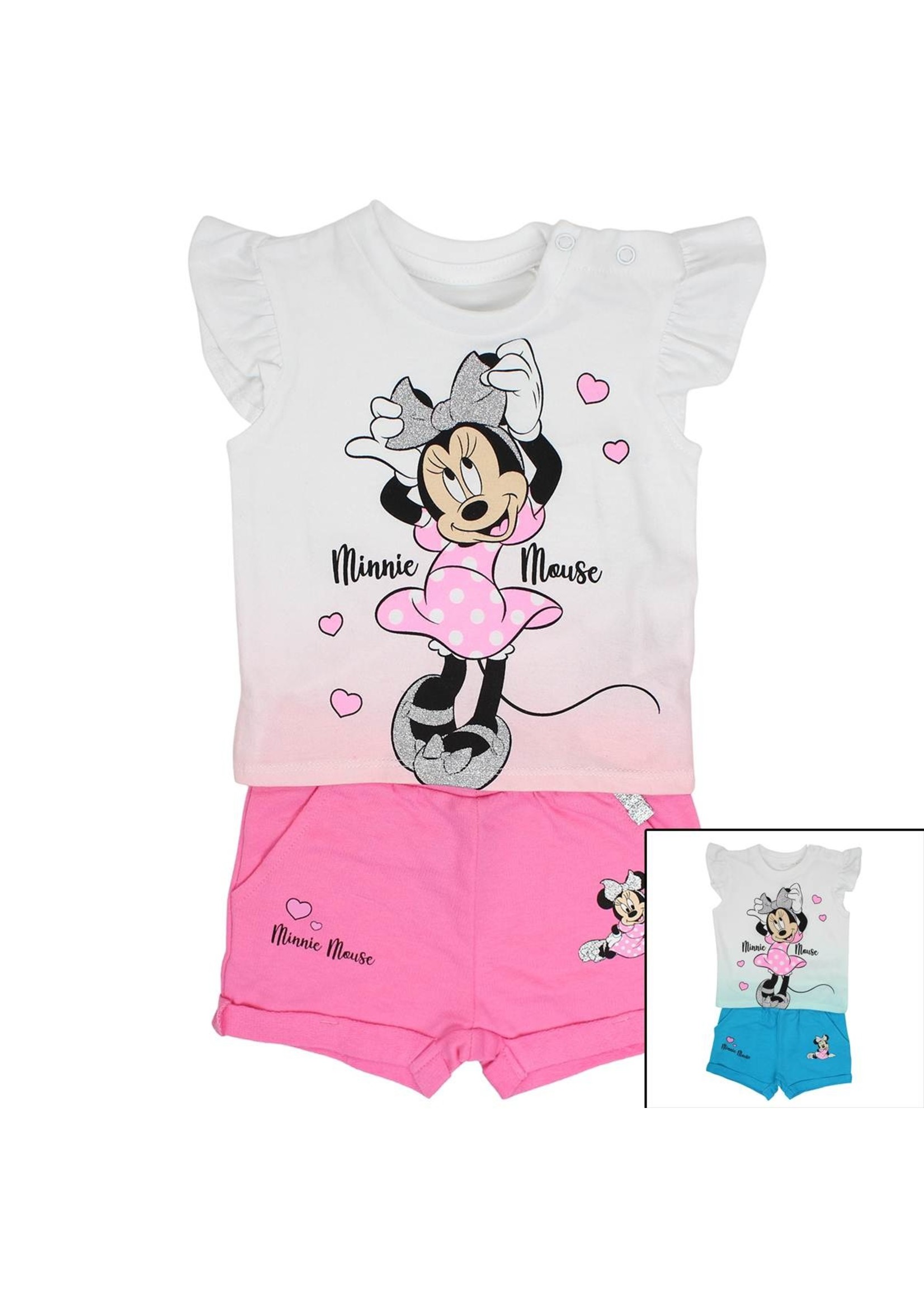 Disney baby Letni komplet z Myszką Minnie od Disney baby w kolorze różowym