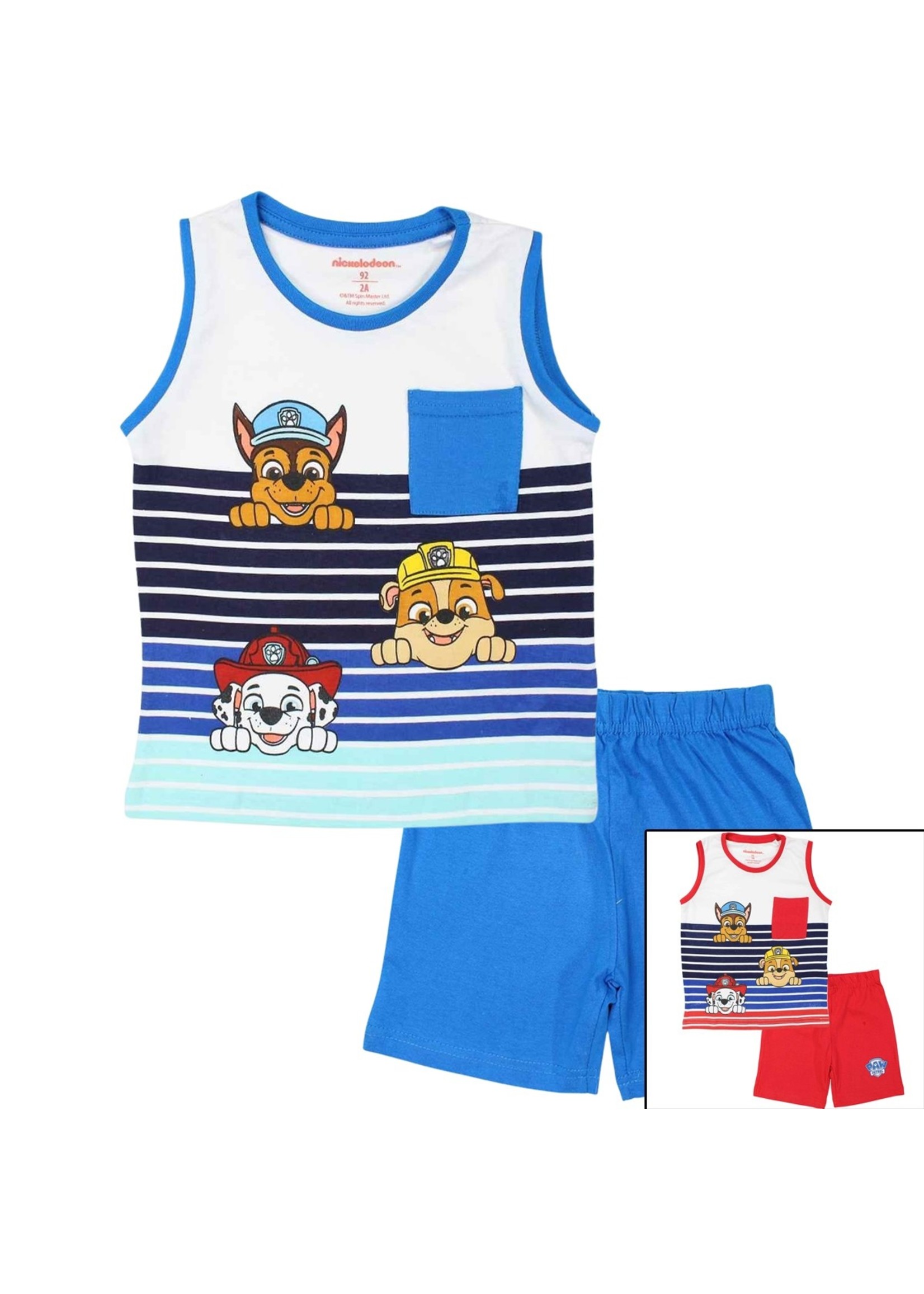 Nickelodeon Paw Patrol summer set from Nickelodeon white/blue