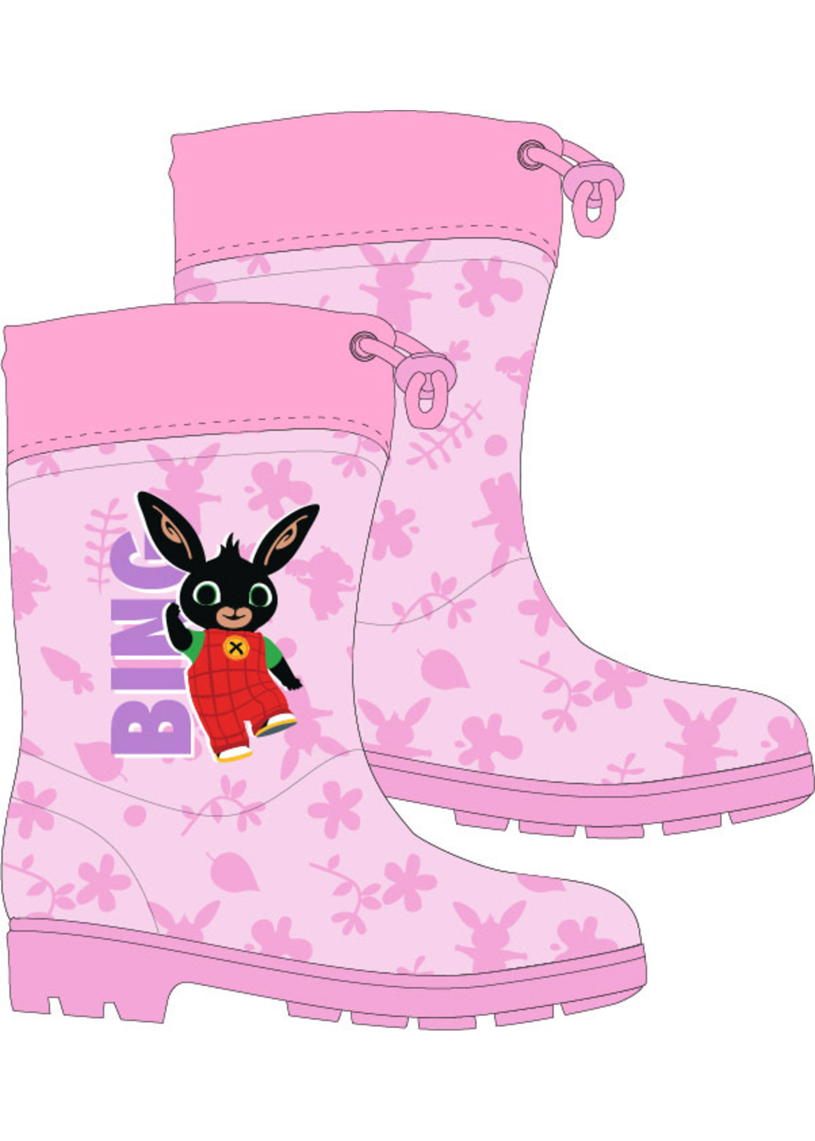 Bing Kalosze Bunny Bing firmy BING w kolorze różowym