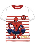 Marvel T-shirt Spiderman wit/rood