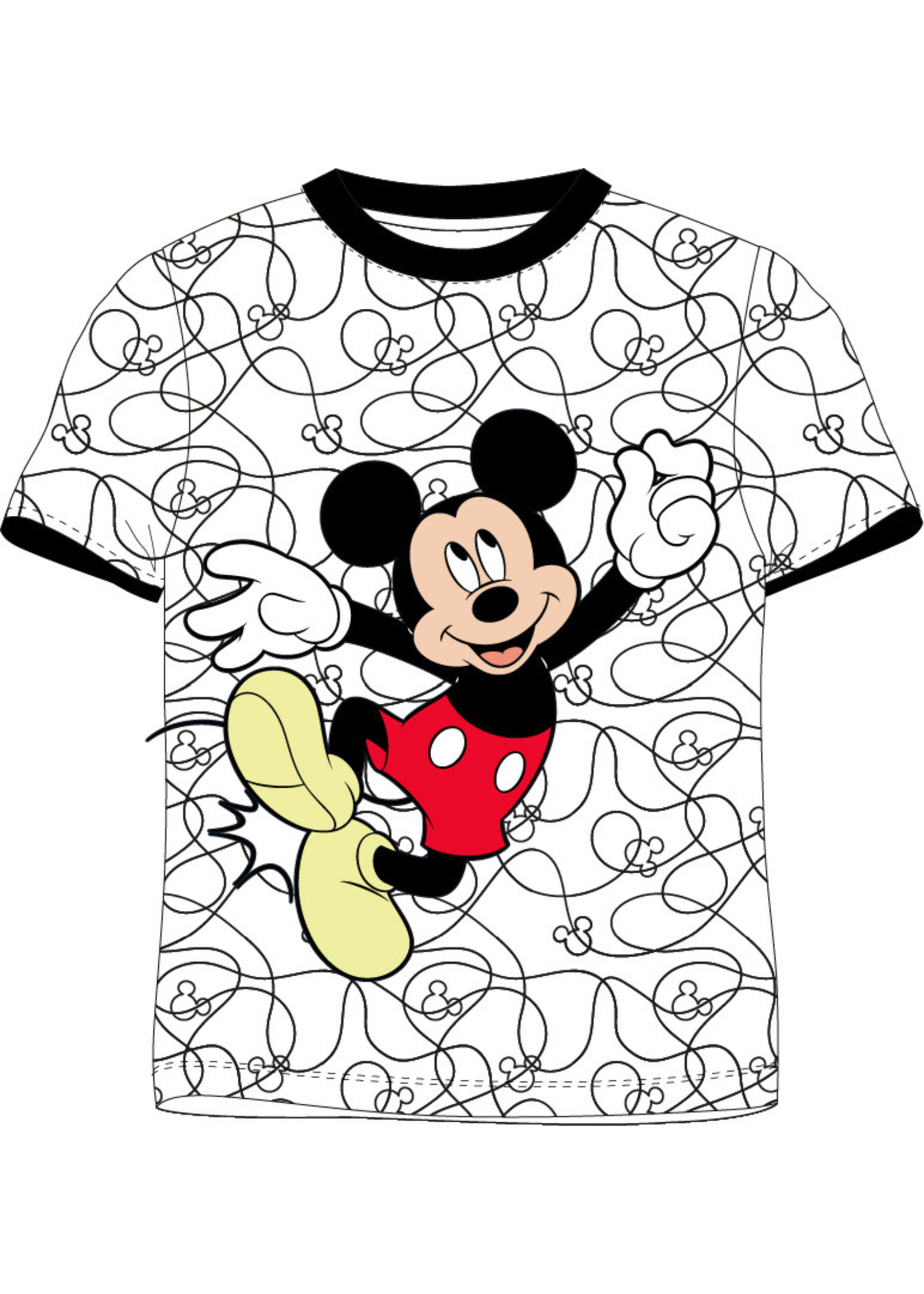 Disney Koszulka z Myszką Miki Disney w kolorze białym