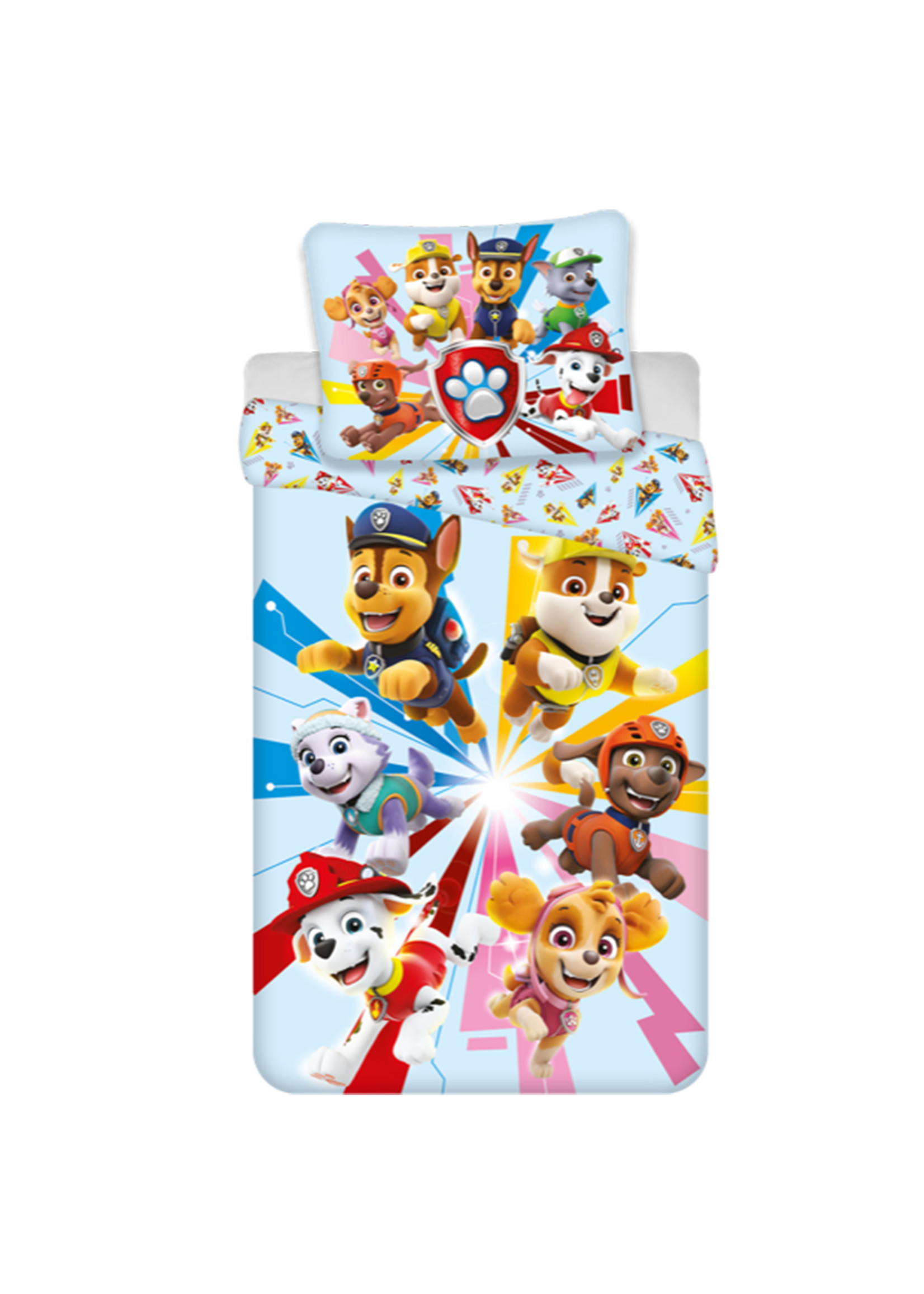 Nickelodeon Paw Patrol Dekbedovertrek van Nickelodeon wit