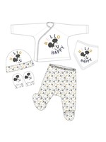 Disney baby Geboorteset Mickey Mouse wit