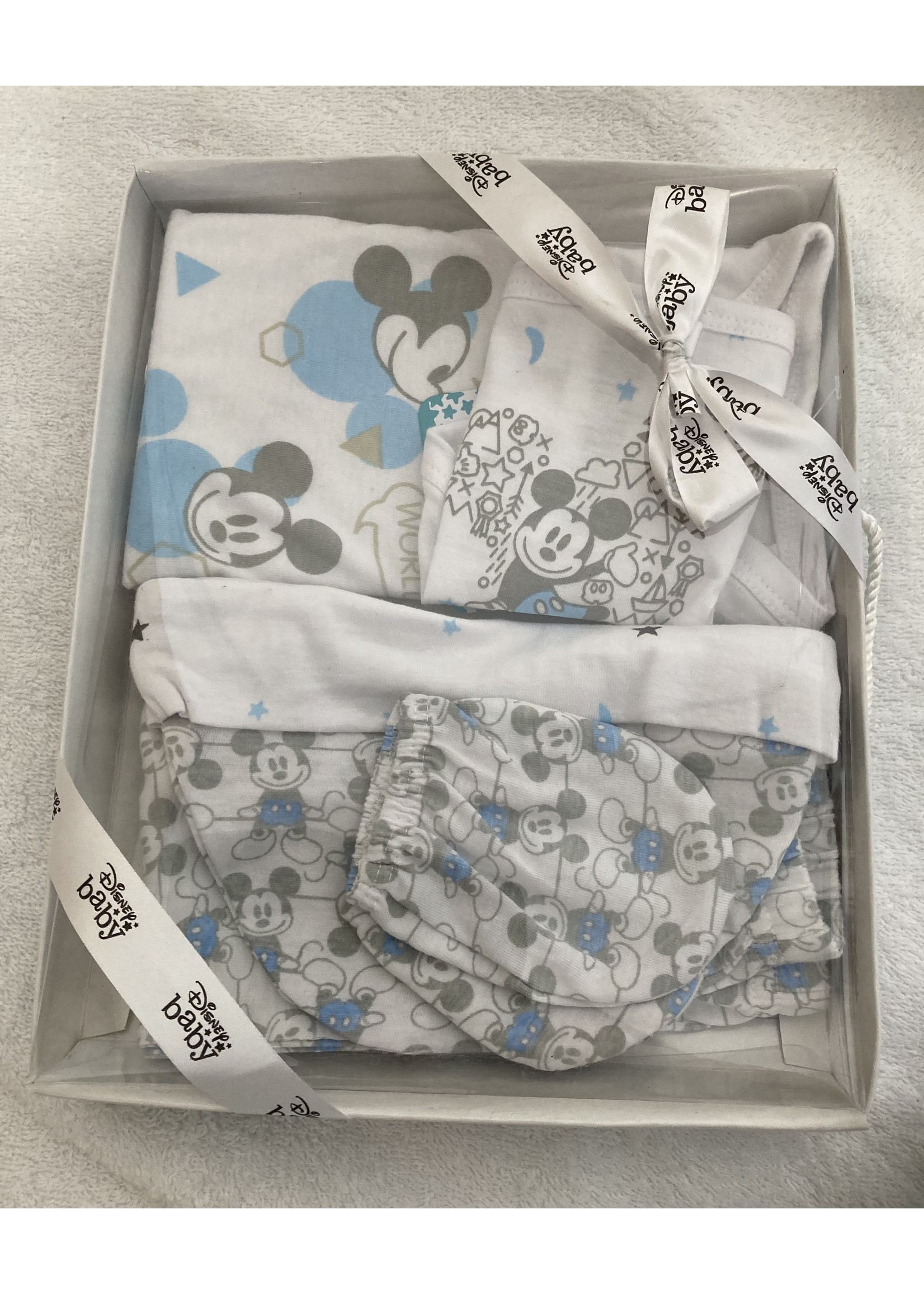 Disney baby Mickey Mouse birth set from Disney white / baby blue