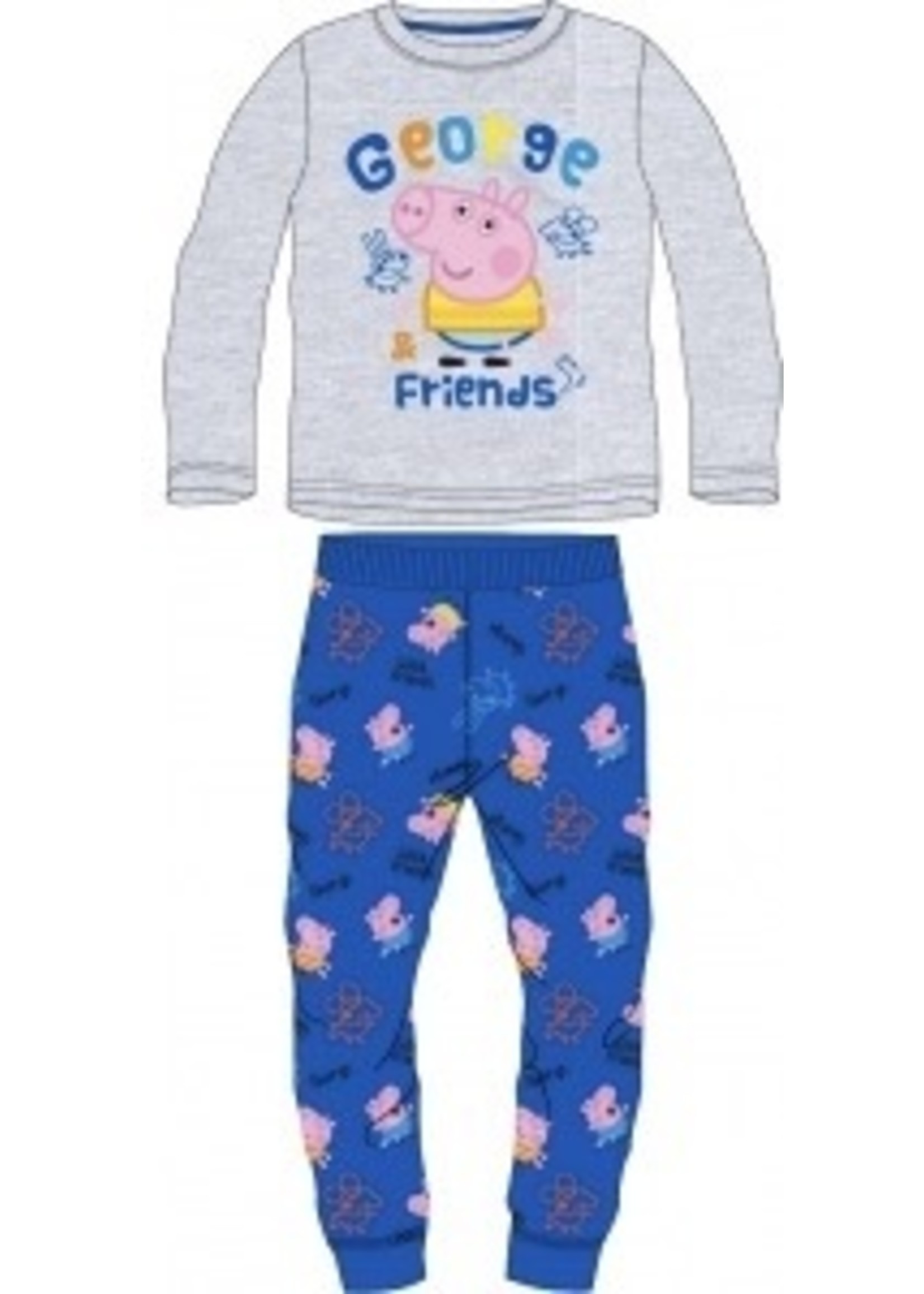 Peppa Pig  Peppa Pig pajamas from Peppa Pig grey/blue