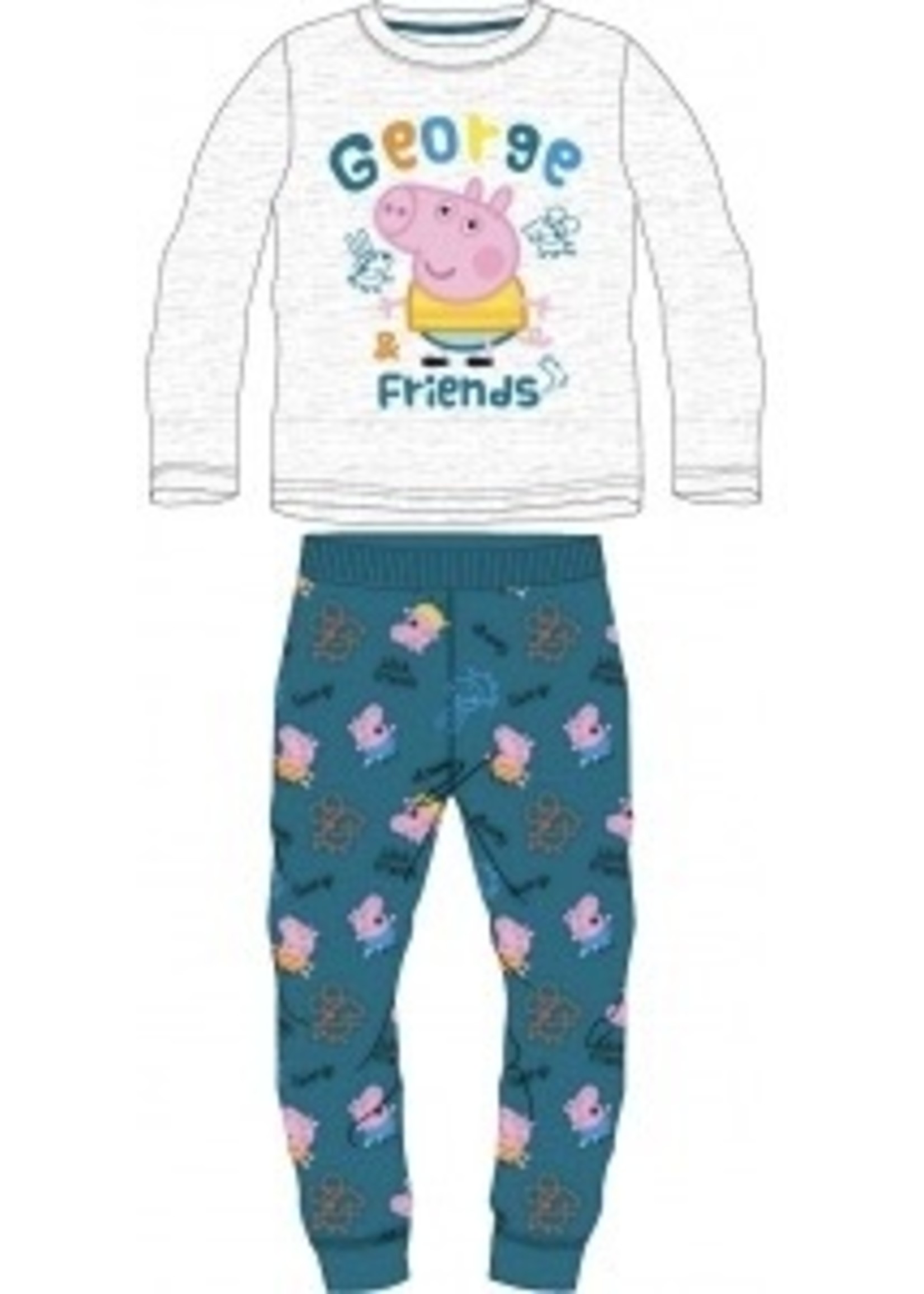 Peppa Pig  Peppa Pig pajamas from Peppa Pig light gray / green