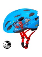 Marvel Kask rowerowy Spiderman niebieski