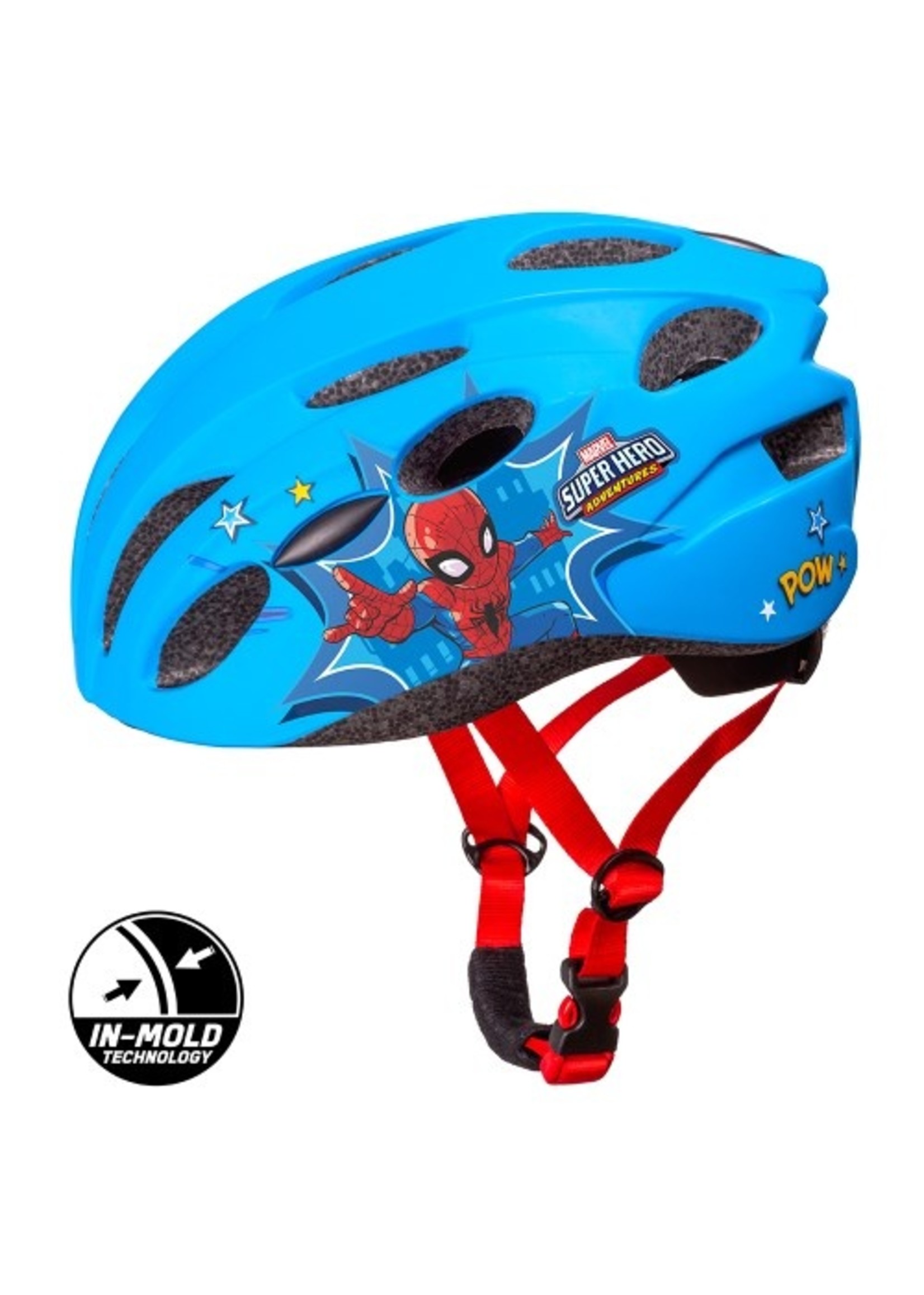 Marvel Spiderman bicycle helmet from Marvel blue