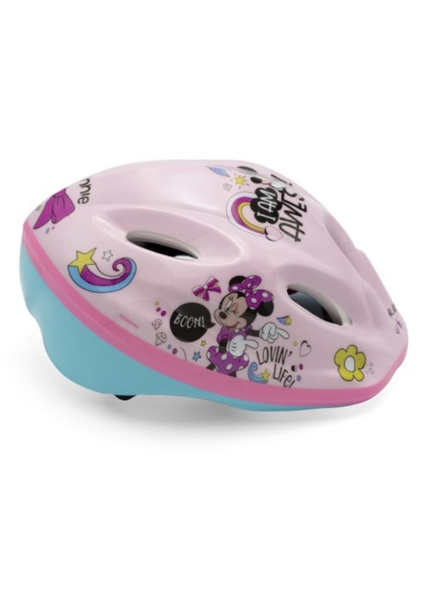 Disney Kask rowerowy Minnie Mouse od Disney w kolorze różowym