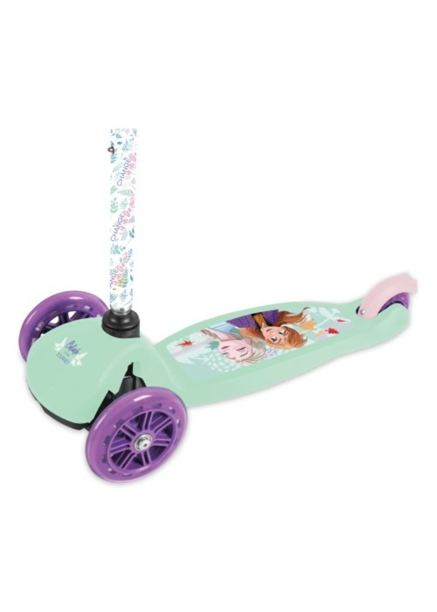 Disney Frozen II 3 wheel scooter from Disney green