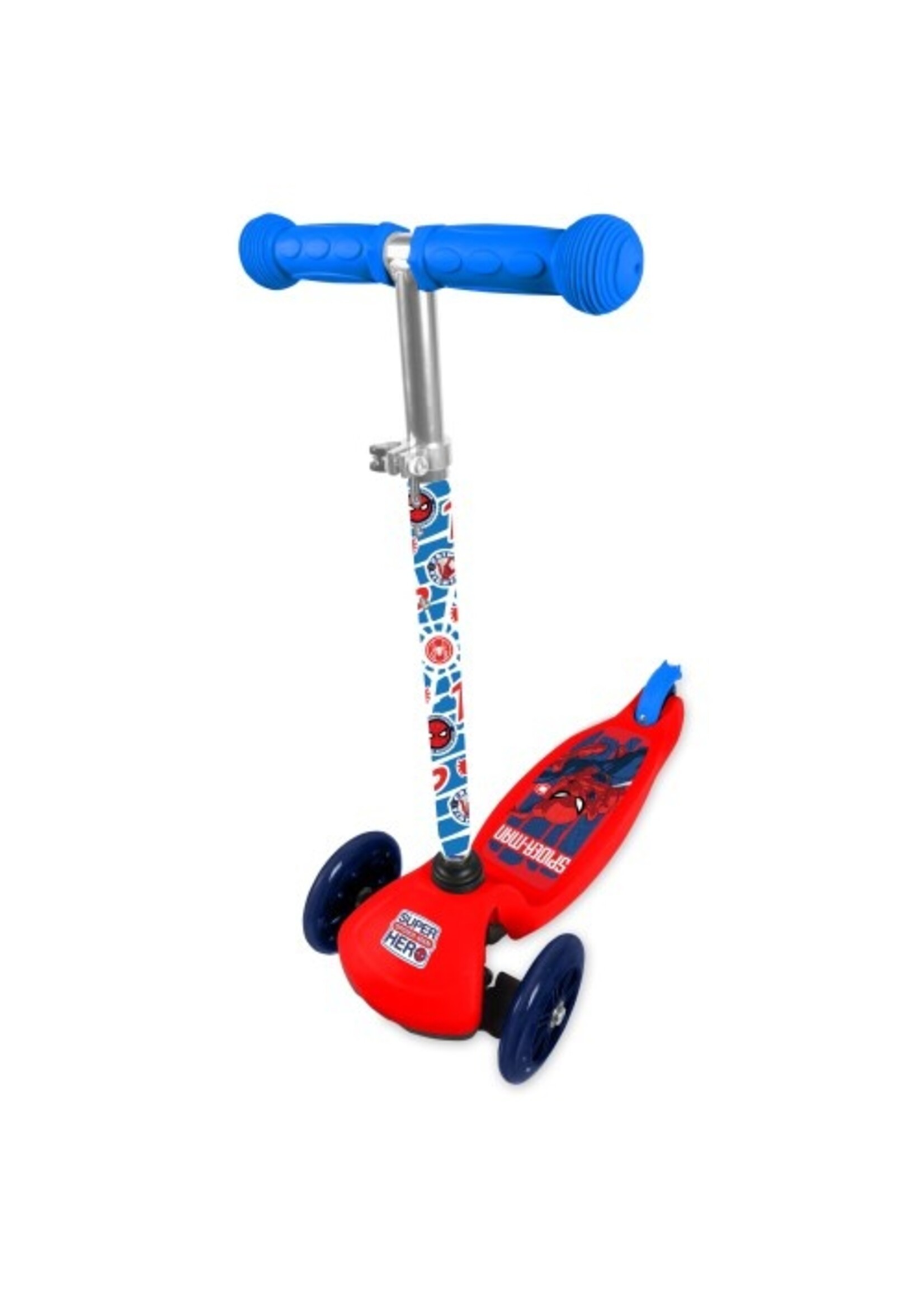 Marvel Spiderman 3 wheel scooter from Marvel red