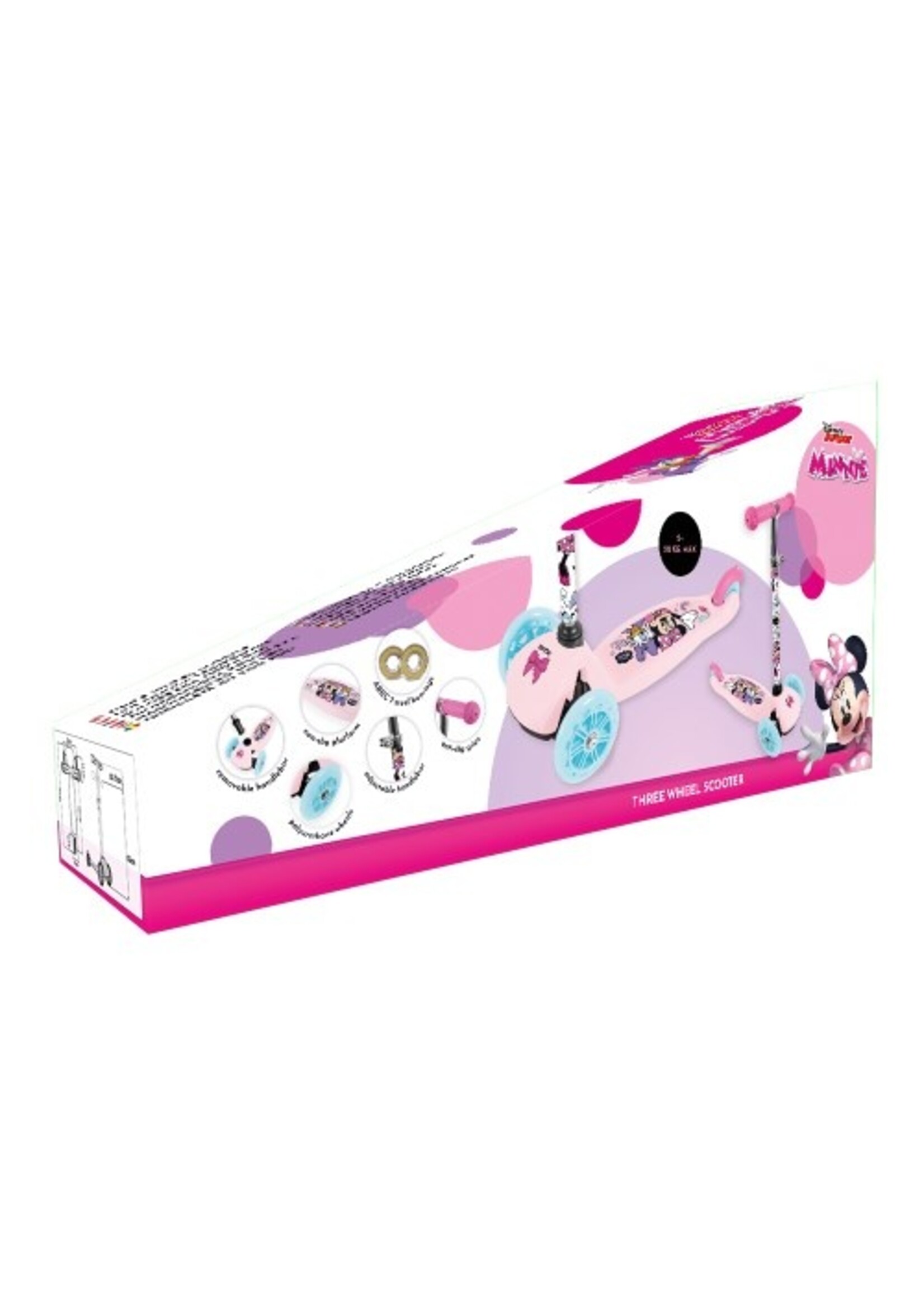 Disney Minnie Mouse 3 wieler step van Disney roze