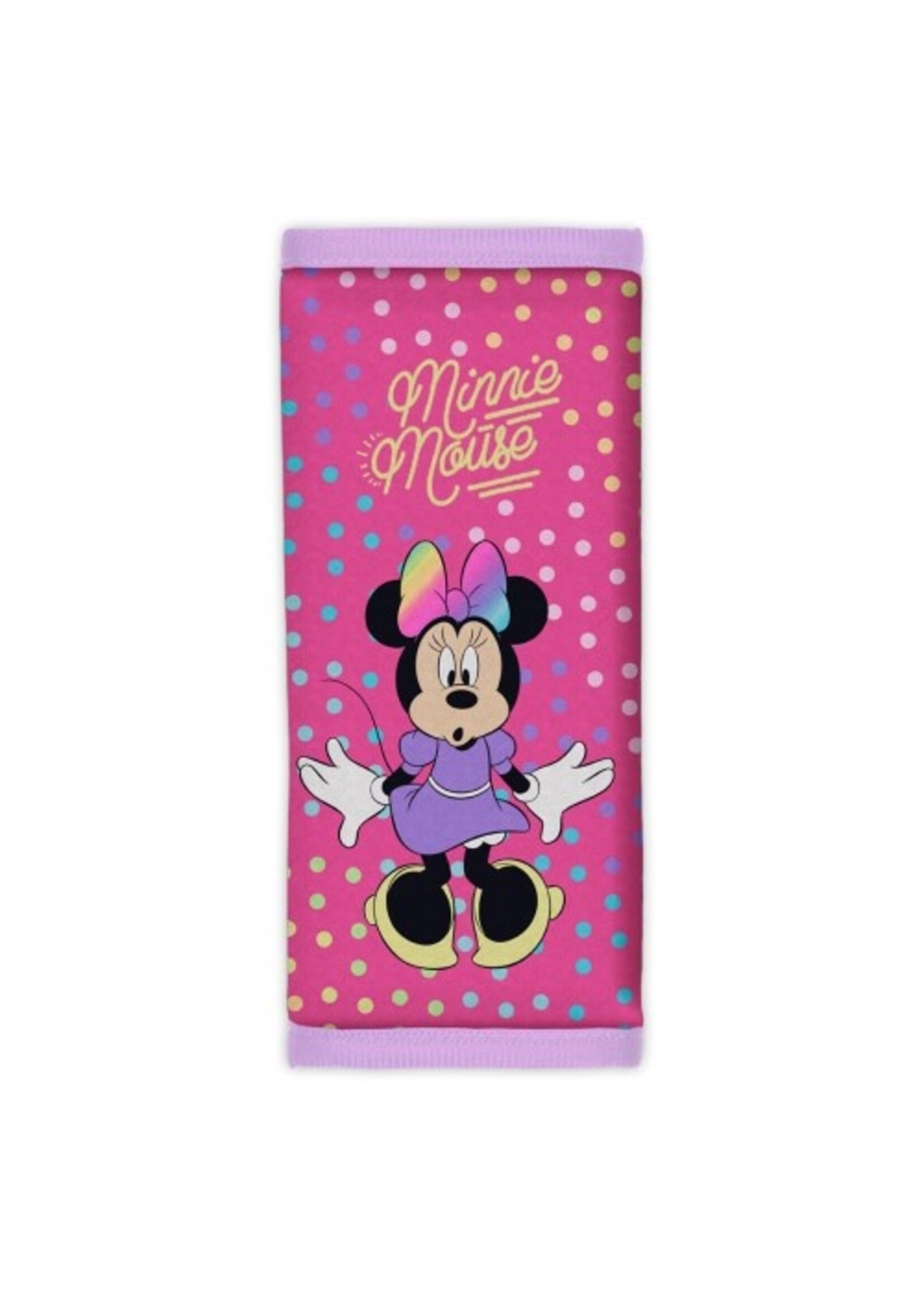 Disney Pokrowiec na pasek Myszka Minnie z bajki Disney w kolorze różowym