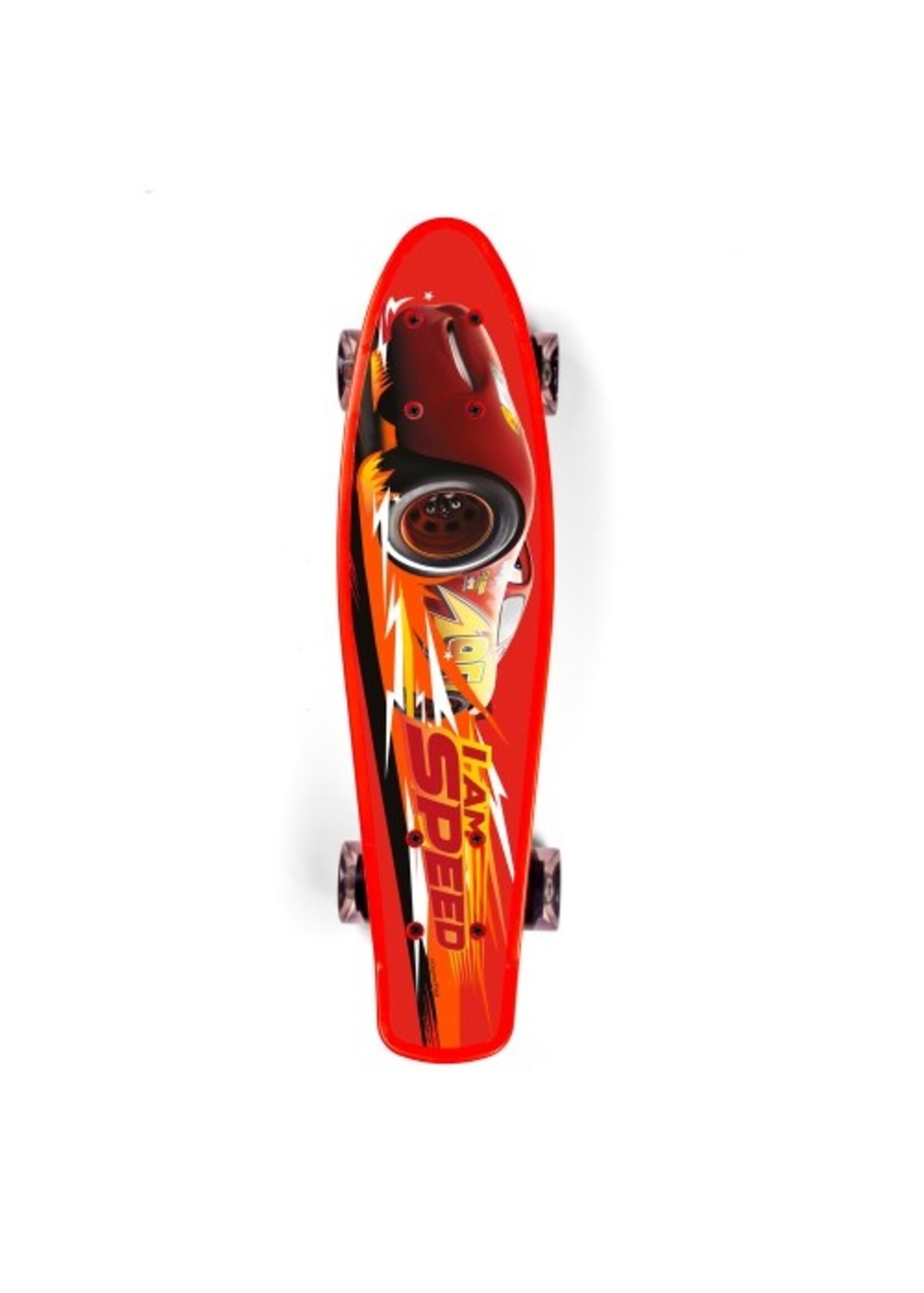 Disney Penny board Cars van Disney rood