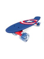 Marvel Niebieska tabliczka Penny Board Kapitan Ameryka