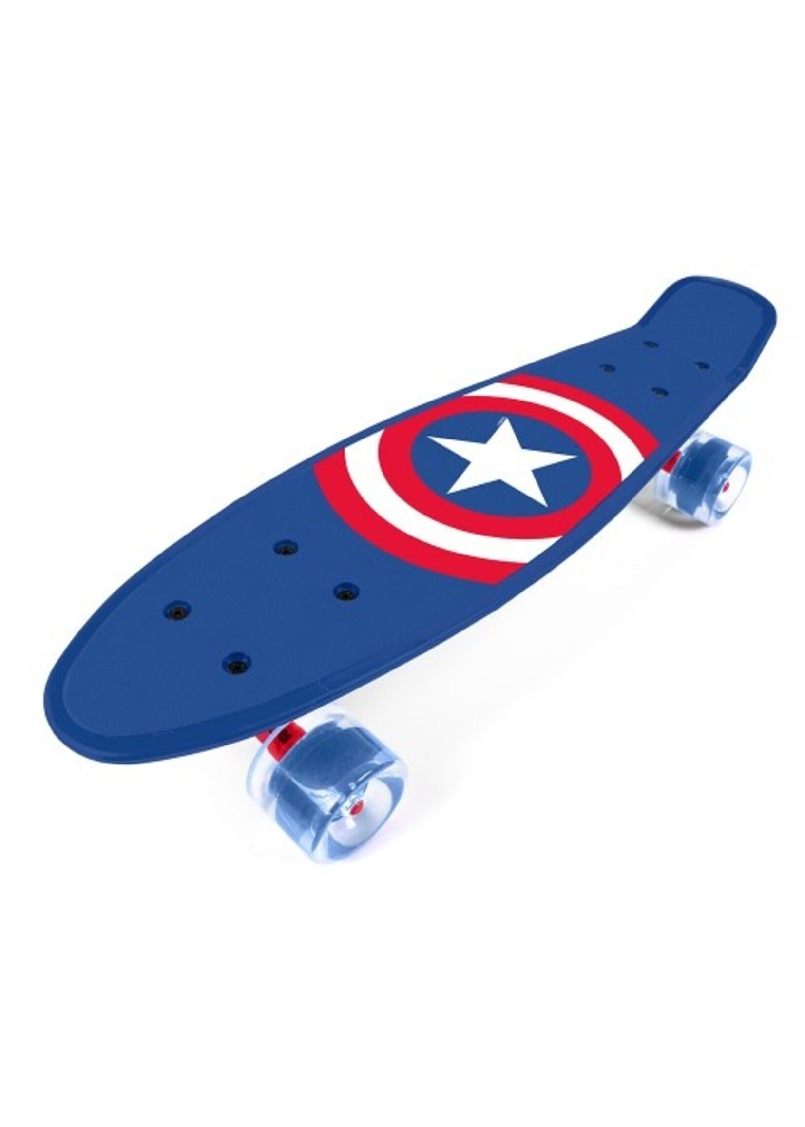 Marvel Fiszka Pennyboard Kapitan Ameryka od Marvela w kolorze niebieskim