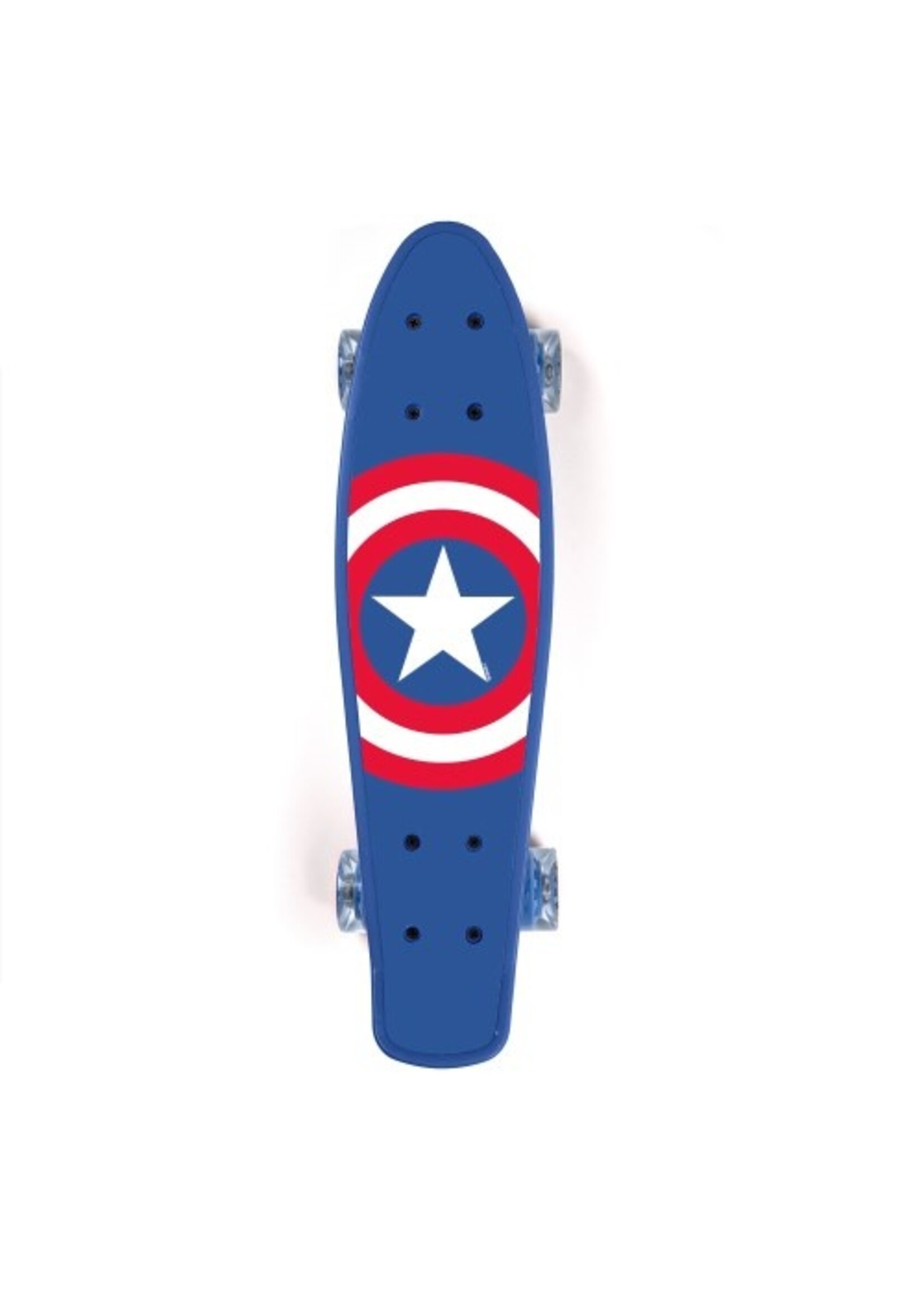 Marvel Fiszka Pennyboard Kapitan Ameryka od Marvela w kolorze niebieskim