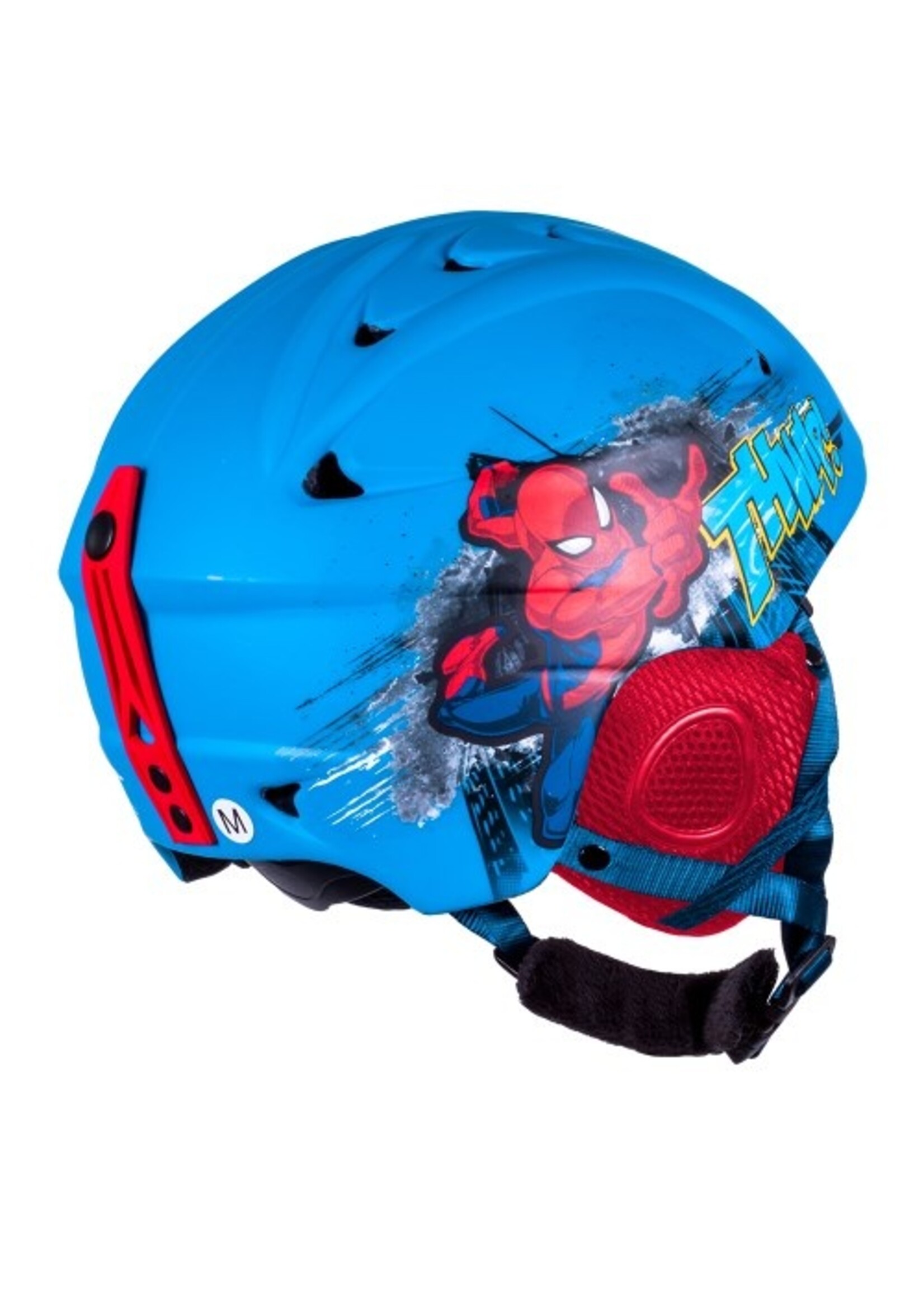 Marvel Spiderman ski helmet from Marvel blue