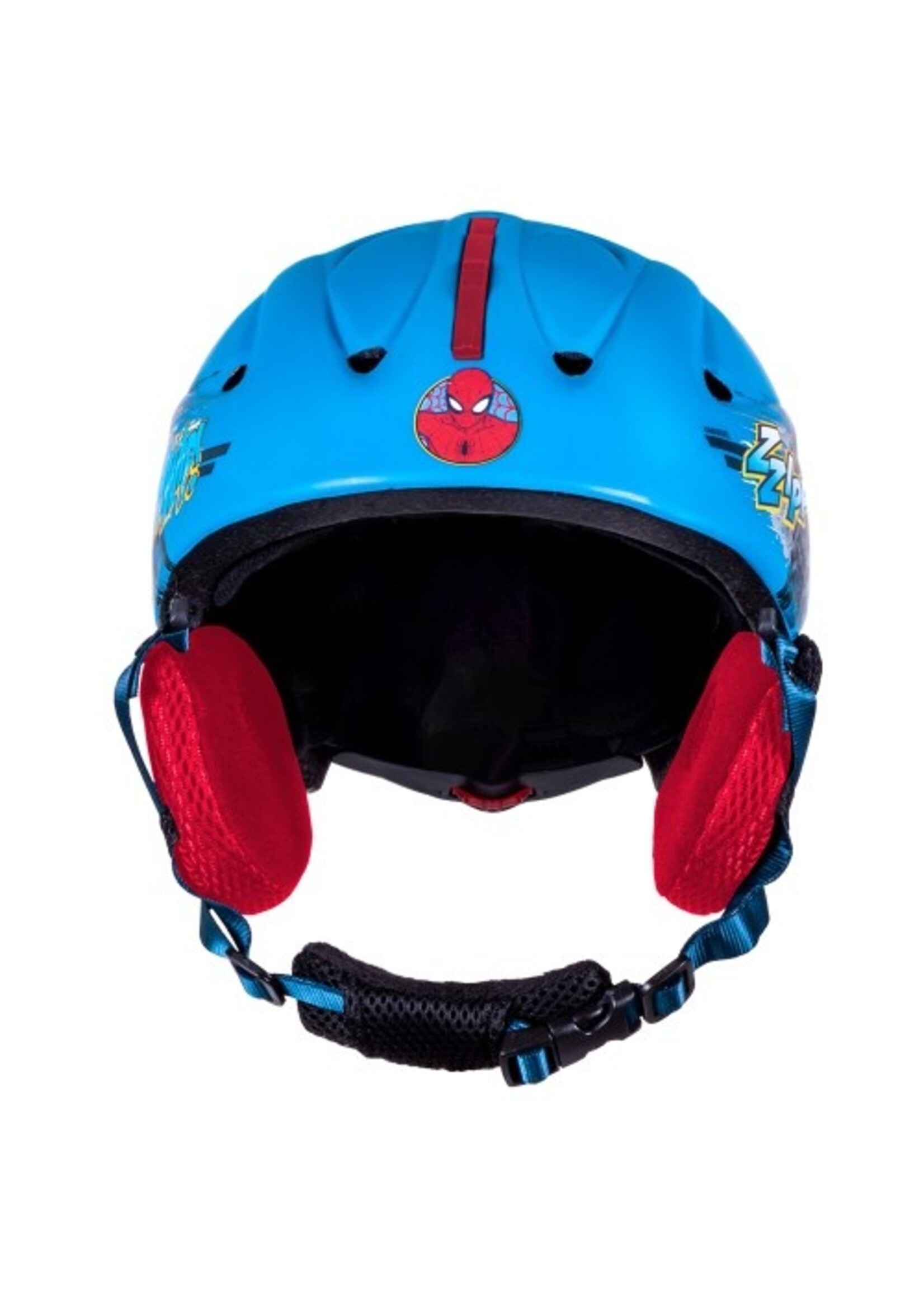 Marvel Spiderman ski helmet from Marvel blue