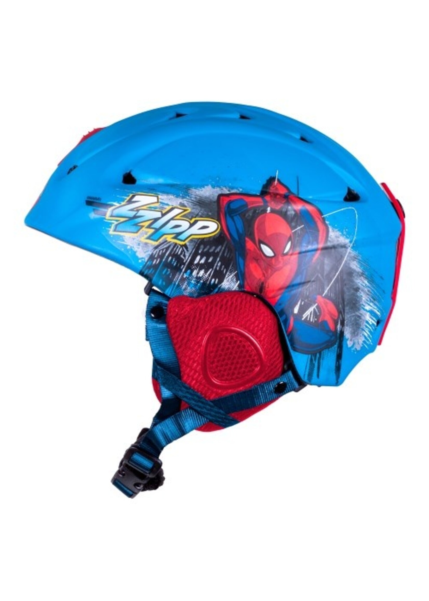 Marvel Spiderman ski helmet from Marvel blue