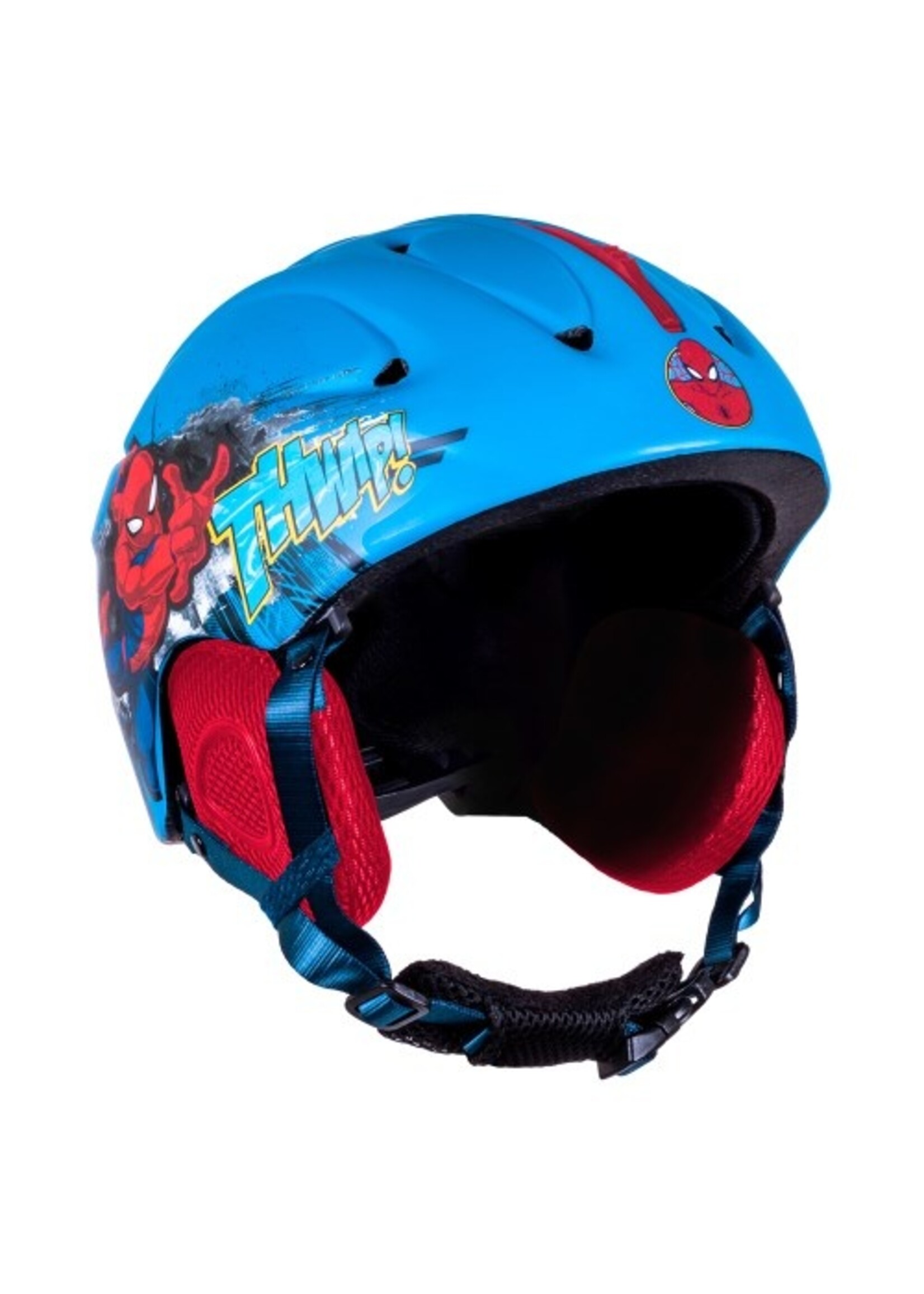 Marvel Spiderman skihelm van Marvel blauw