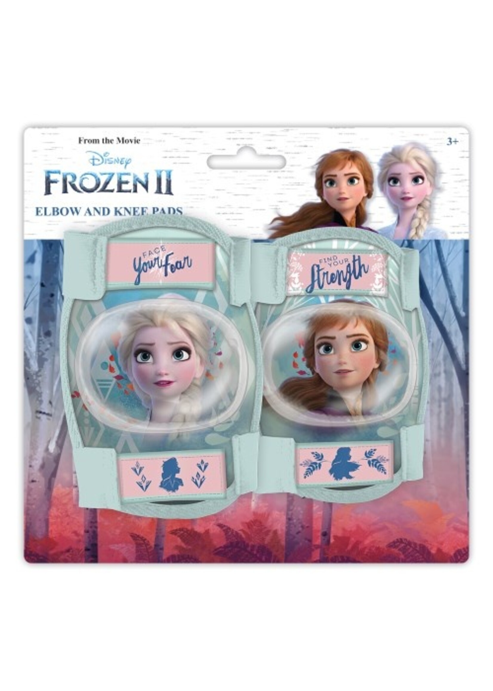 Disney Frozen II knee-elbow pads from Disney green