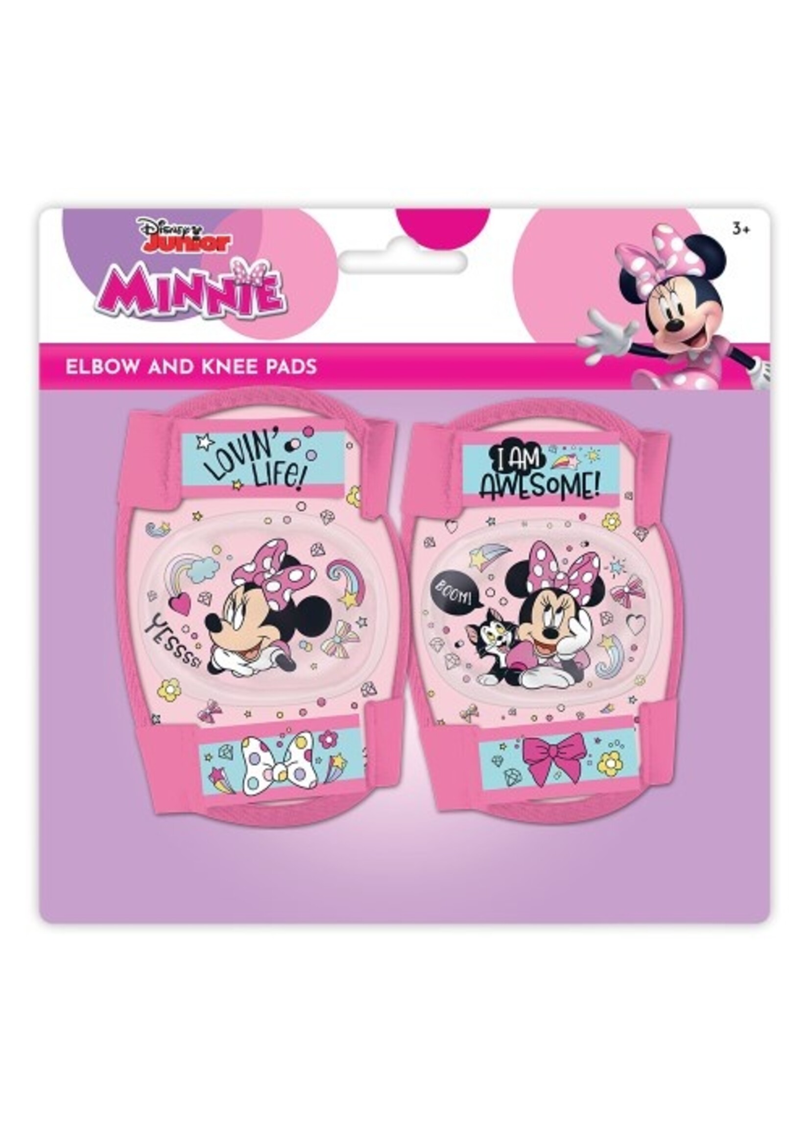 Disney Minnie Mouse knie-elleboogbeschermers van Disney roze