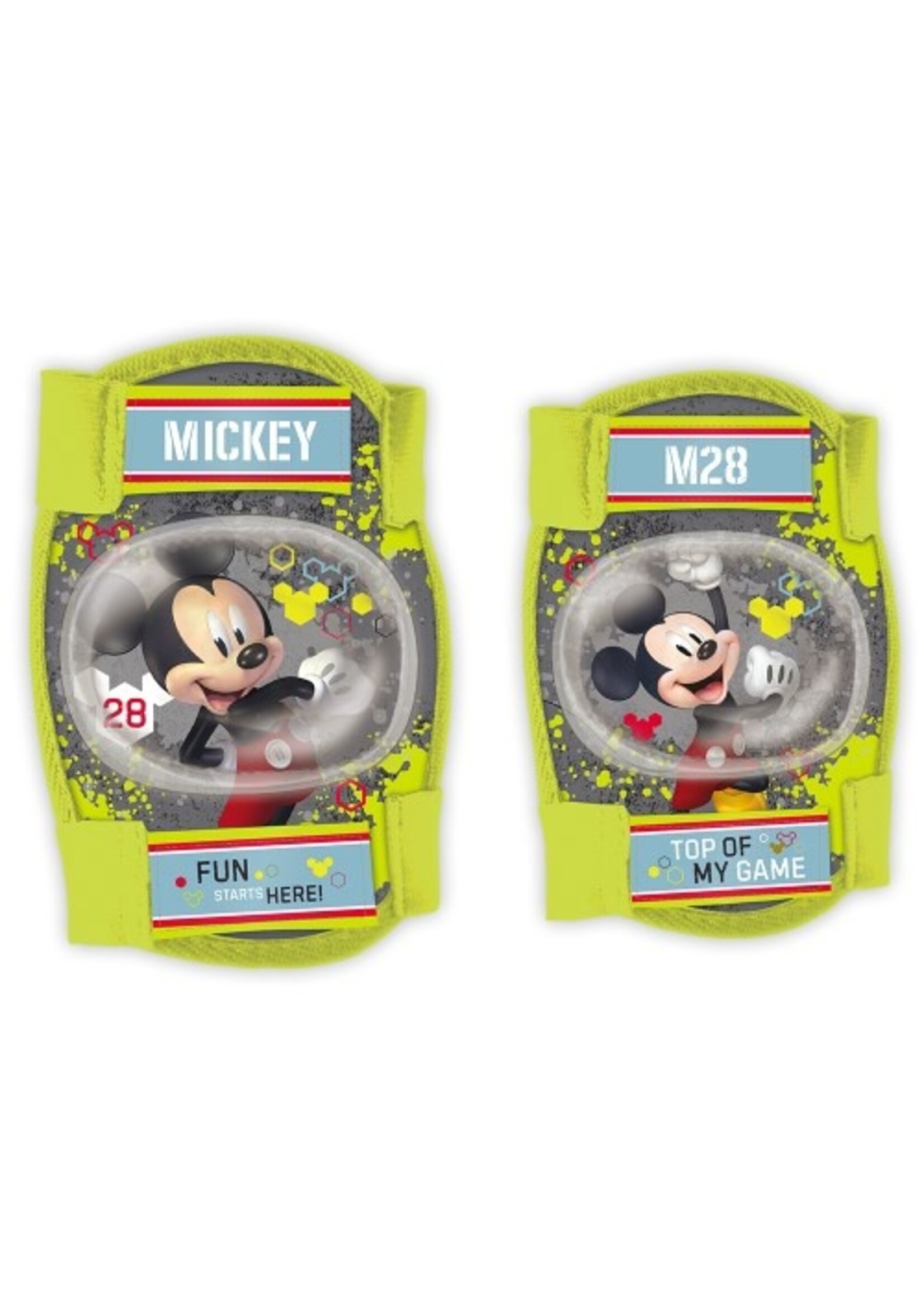 Disney Mickey Mouse knee elbow pads from Disney green