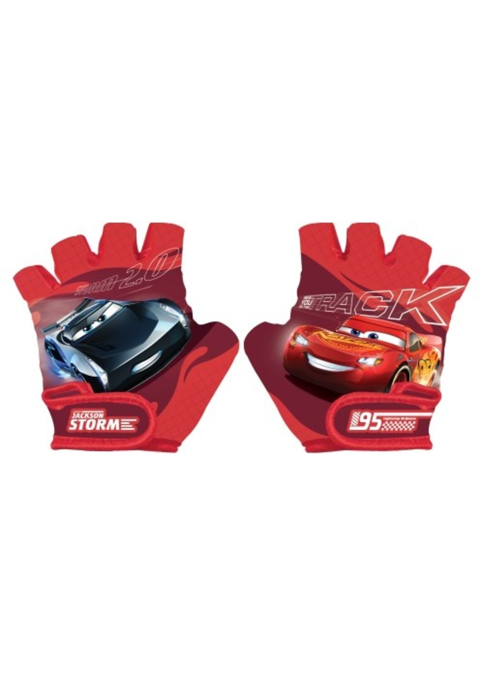 Disney Cars cycling gloves from Disney red