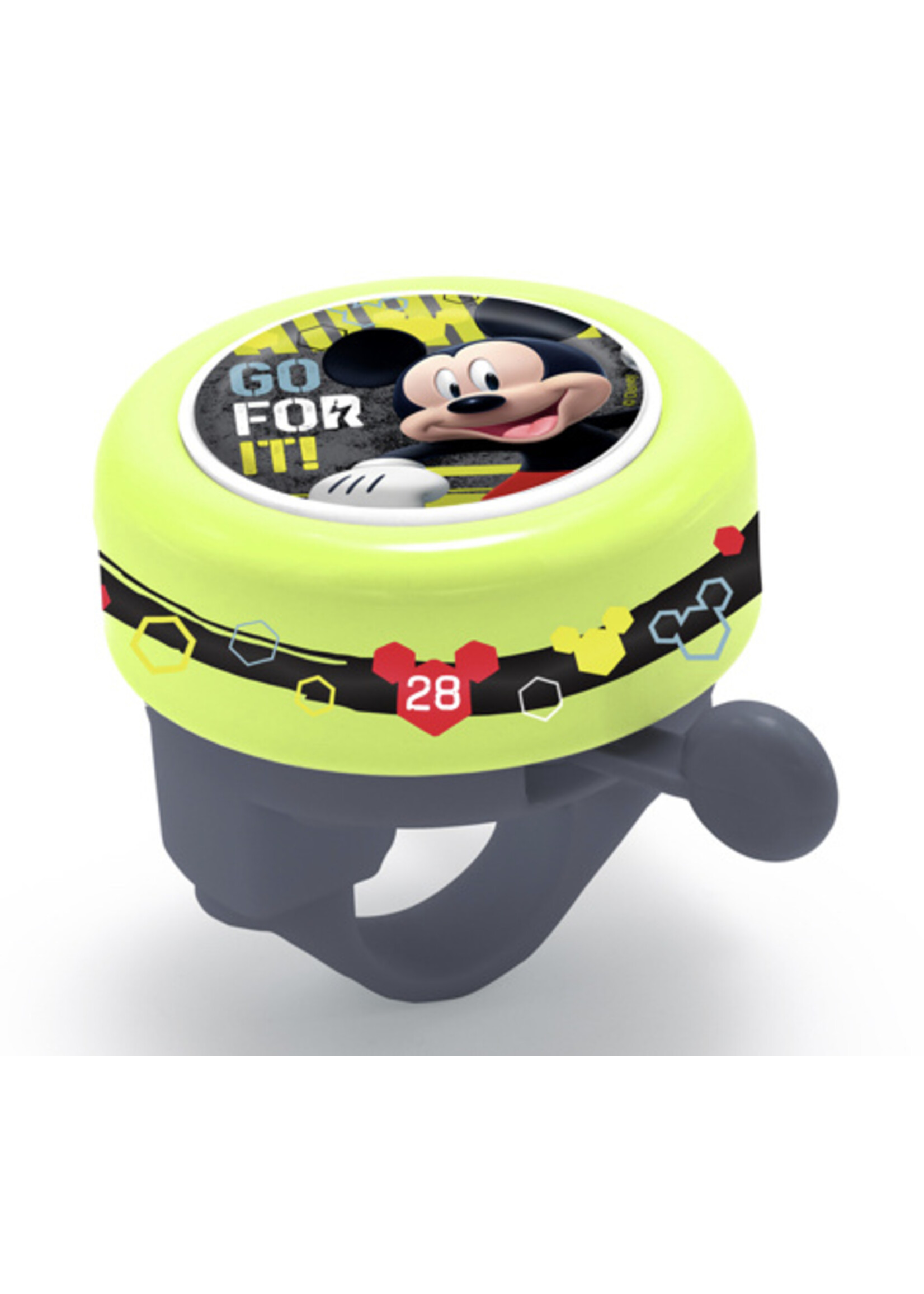 Bicycle bell Mickey Mouse from Disney green