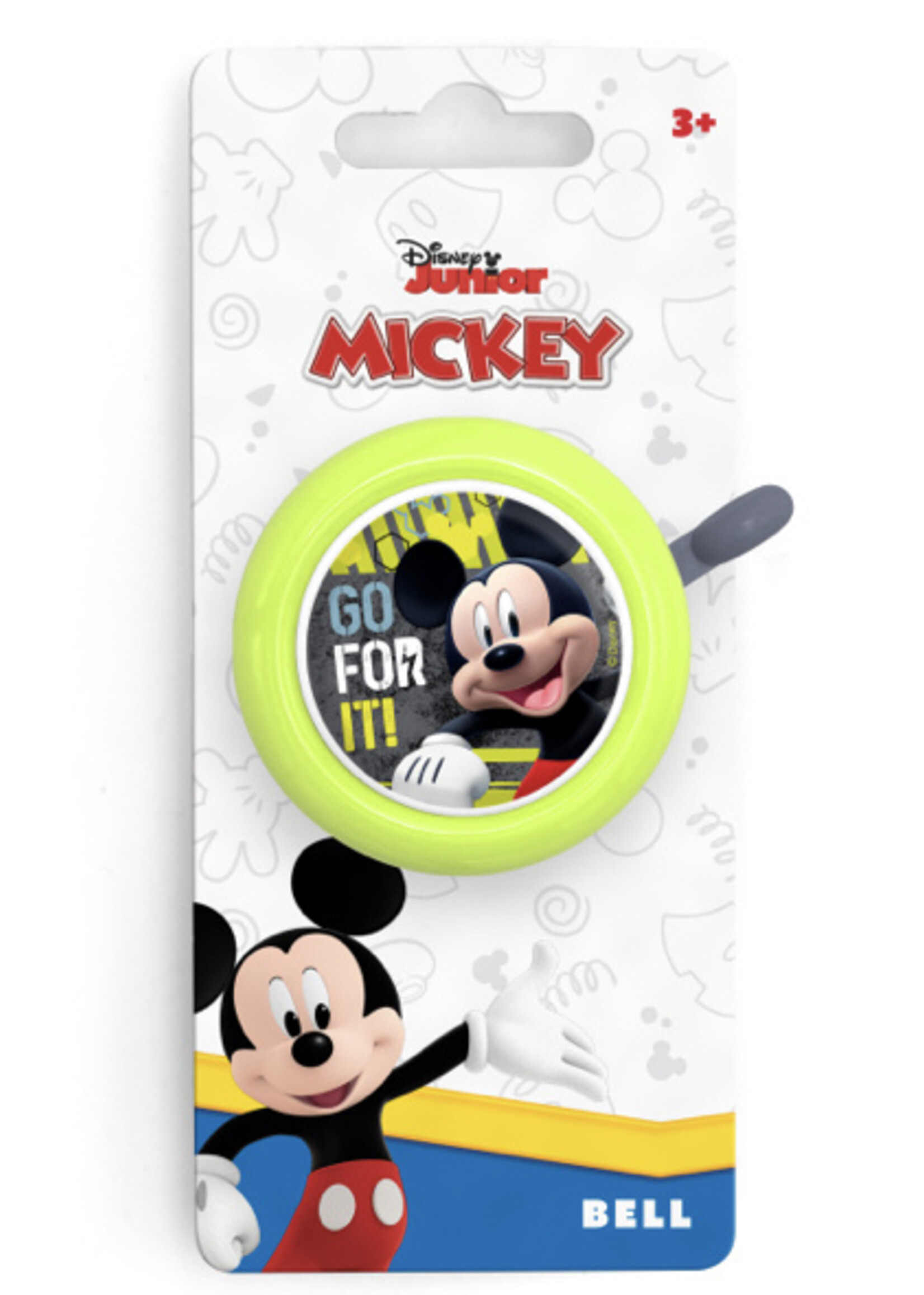 Disney Fietsbel Mickey Mouse van Disney groen