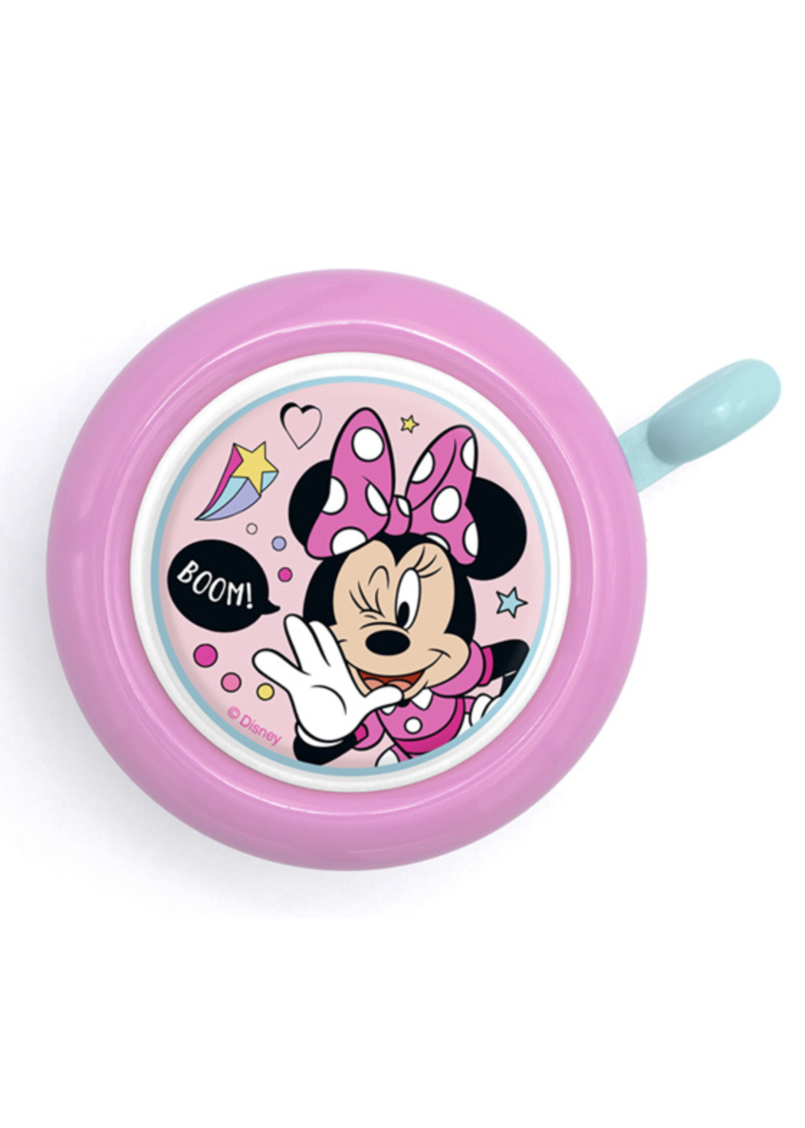 Bicycle bell Minnie Mouse from Disney pink