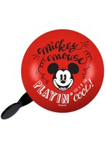 Disney Czerwony dzwonek rowerowy dla dzieci Mickey Mouse