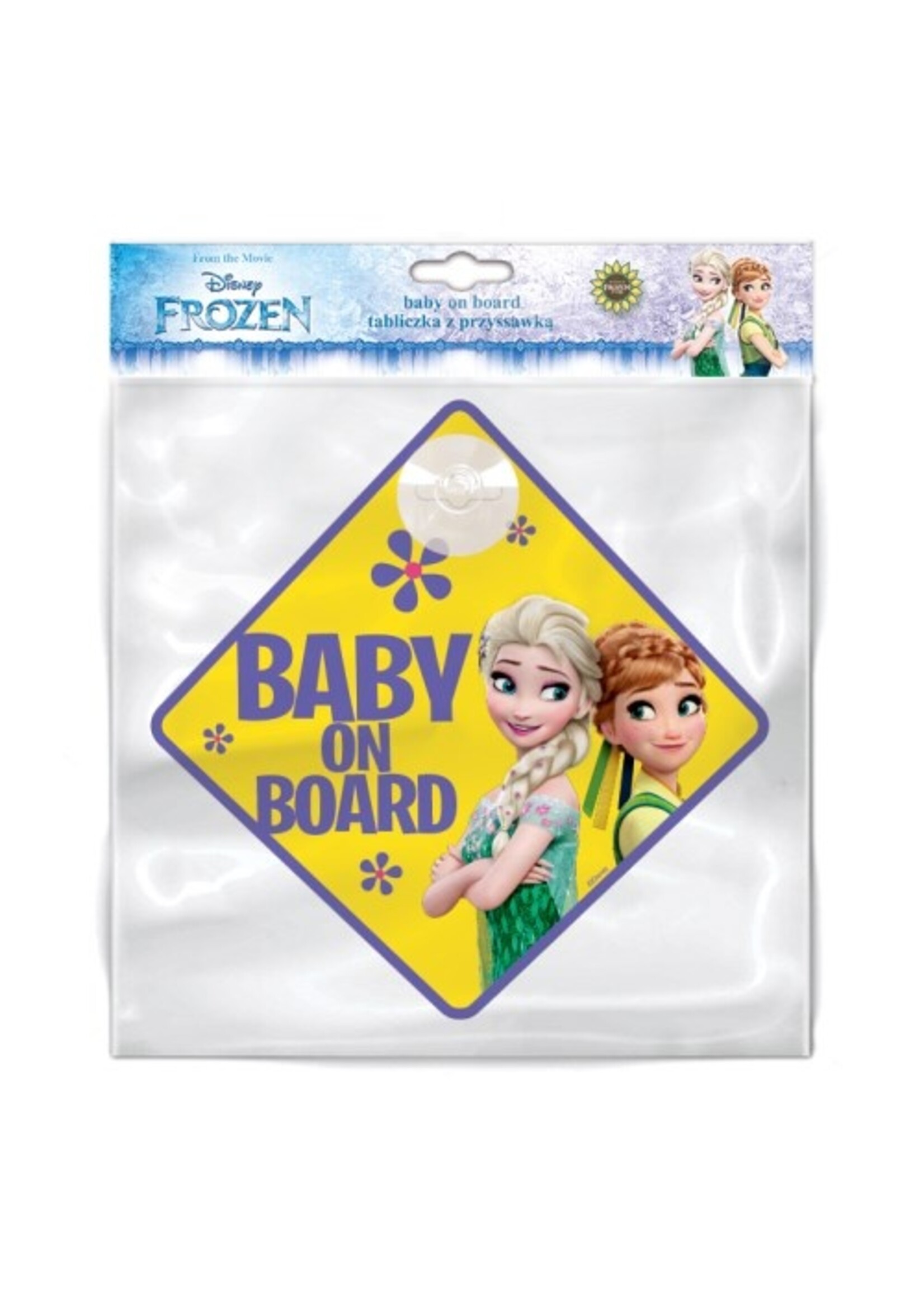 Disney Waarschuwingsbord Frozen van Disney geel