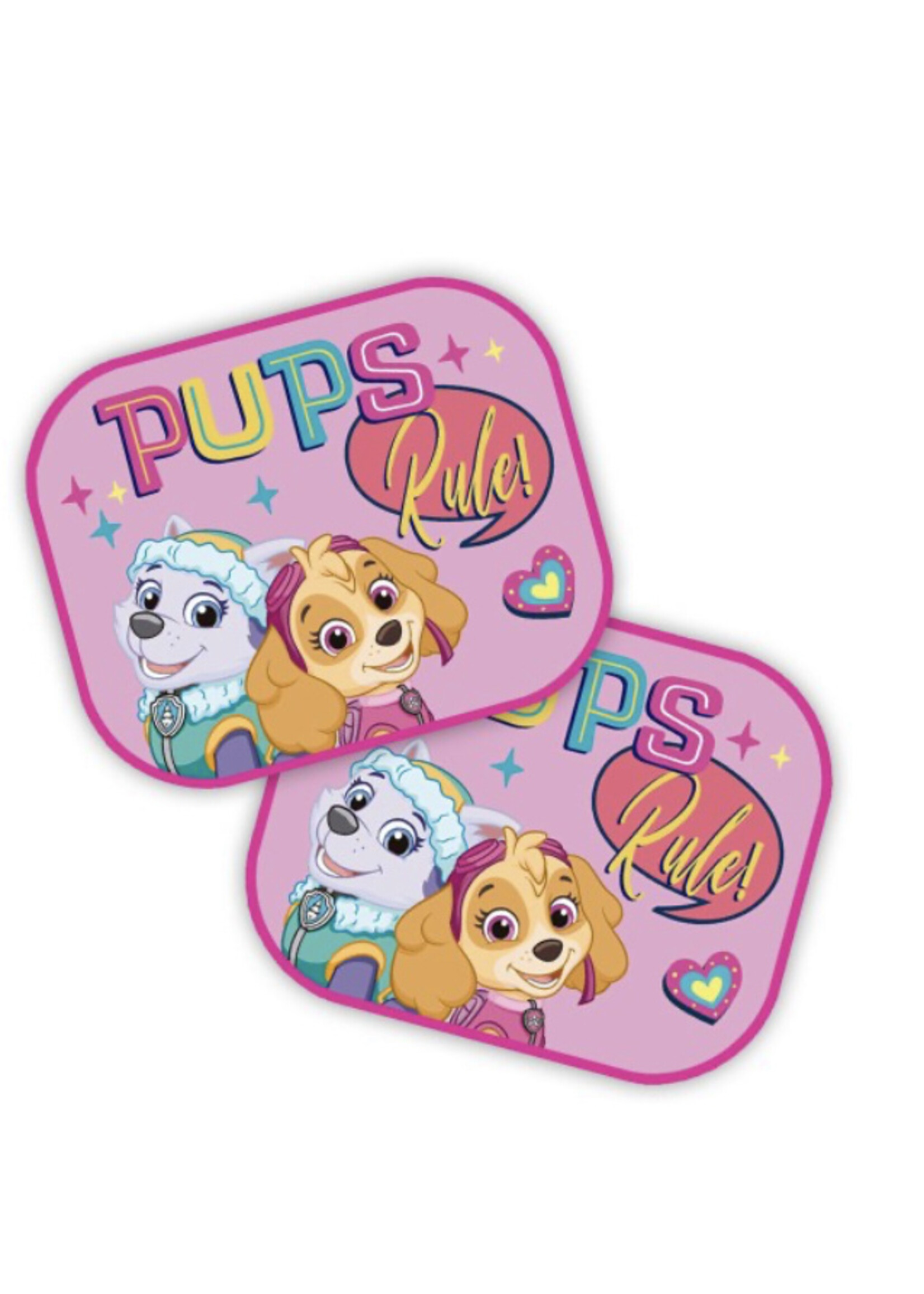 Disney Car sunshade Paw Patrol from Nickelodeon pink