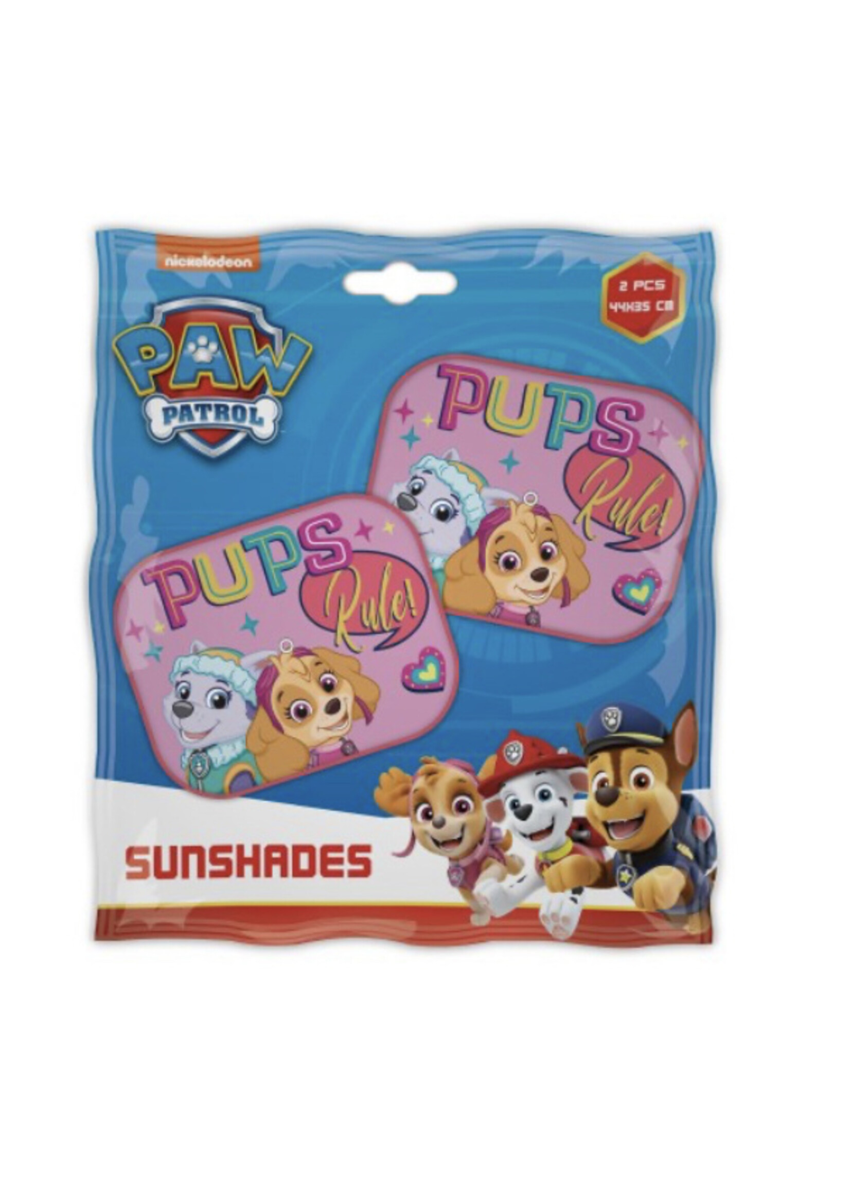 Disney Car sunshade Paw Patrol from Nickelodeon pink