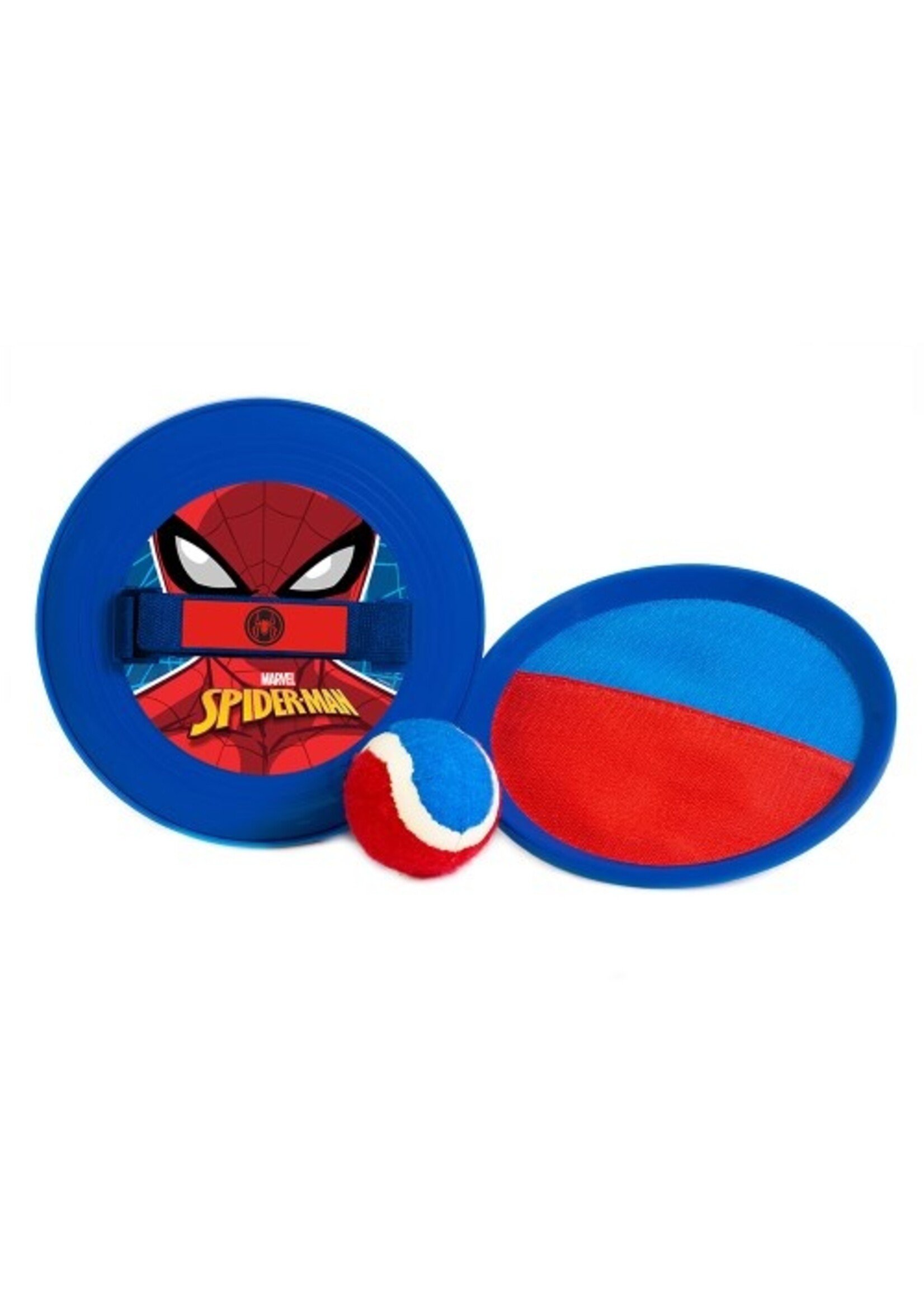 Disney Zestaw piłek Spiderman Catch firmy Marvel w kolorze niebieskim