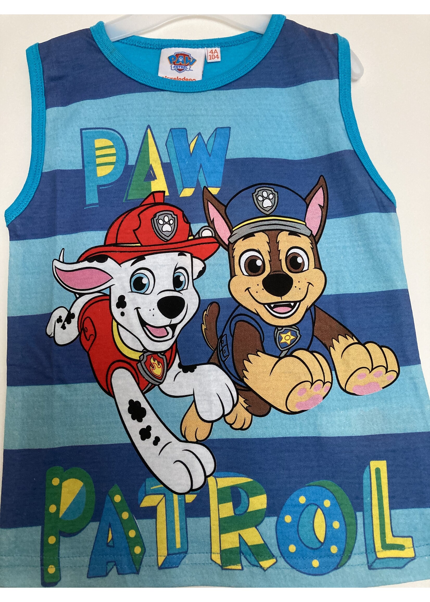 Nickelodeon Paw Patrol sleeveless shirt from Nickelodeon blue