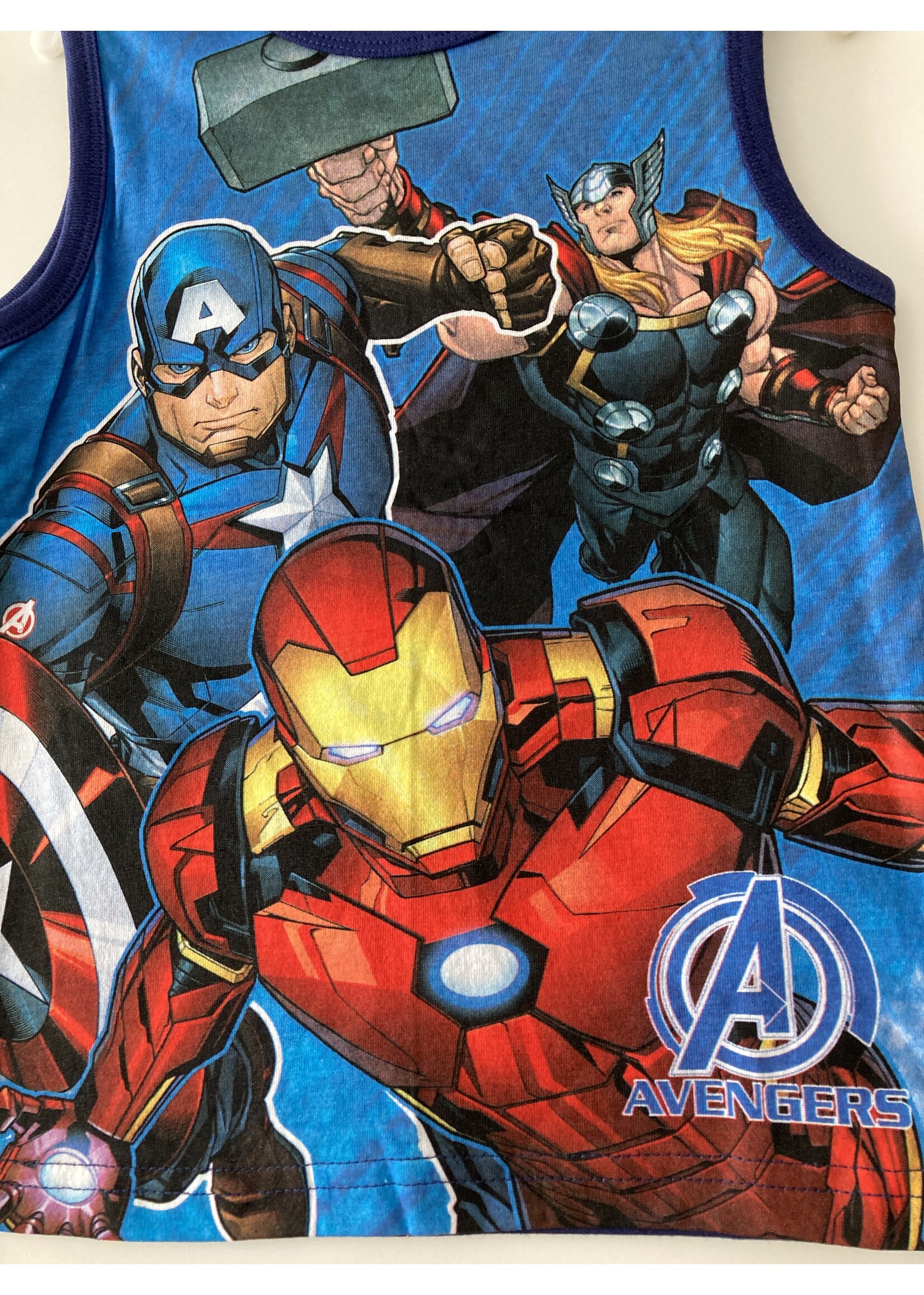 Marvel Koszulka bez rękawów Avengers Marvel niebieska