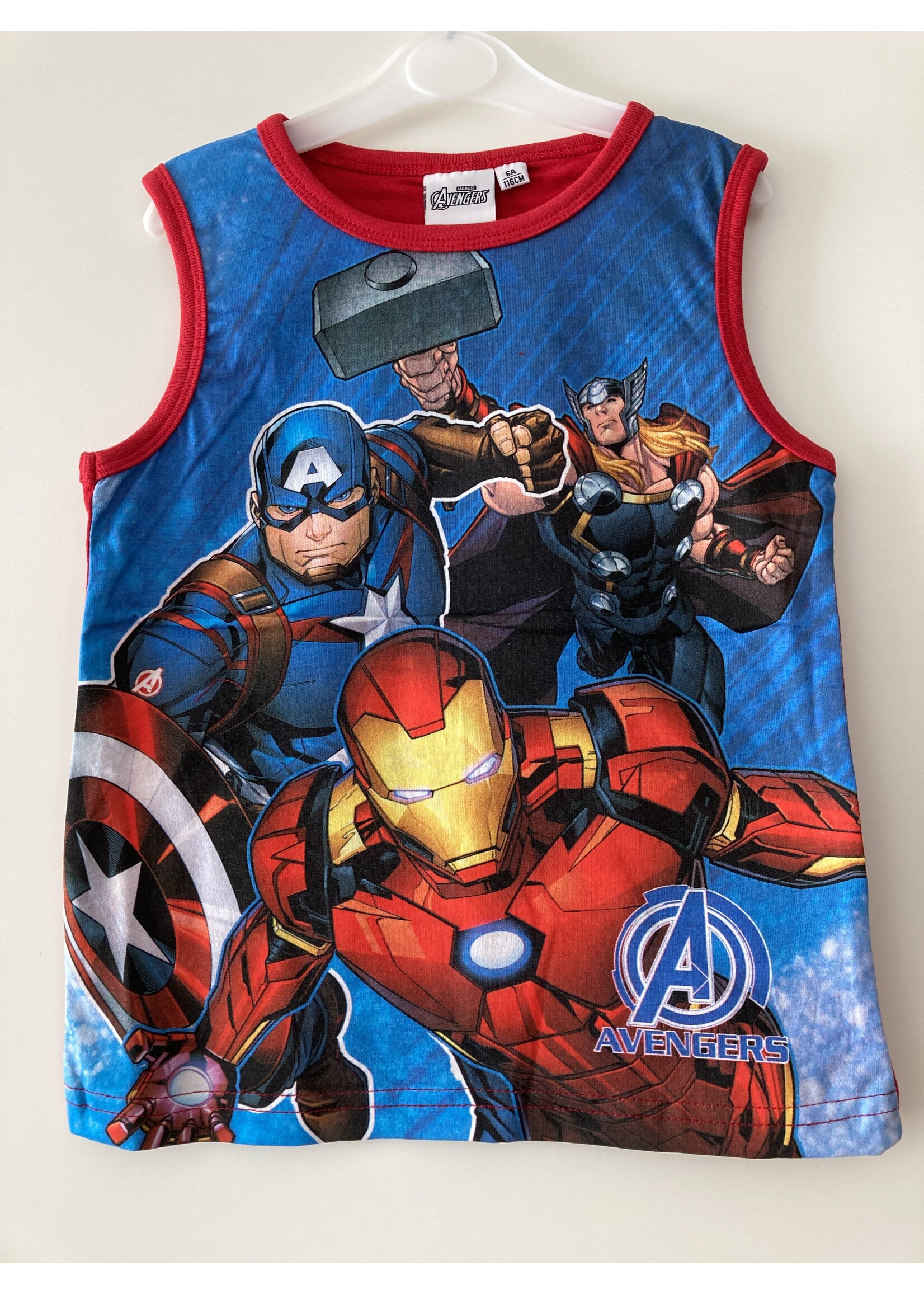 Marvel Avengers sleeveless shirt from Marvel blue