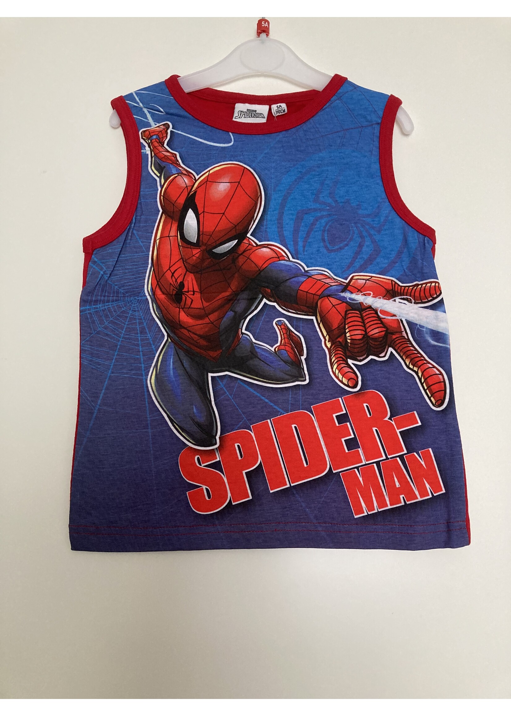 Marvel Spiderman sleeveless shirt from Marvel blue