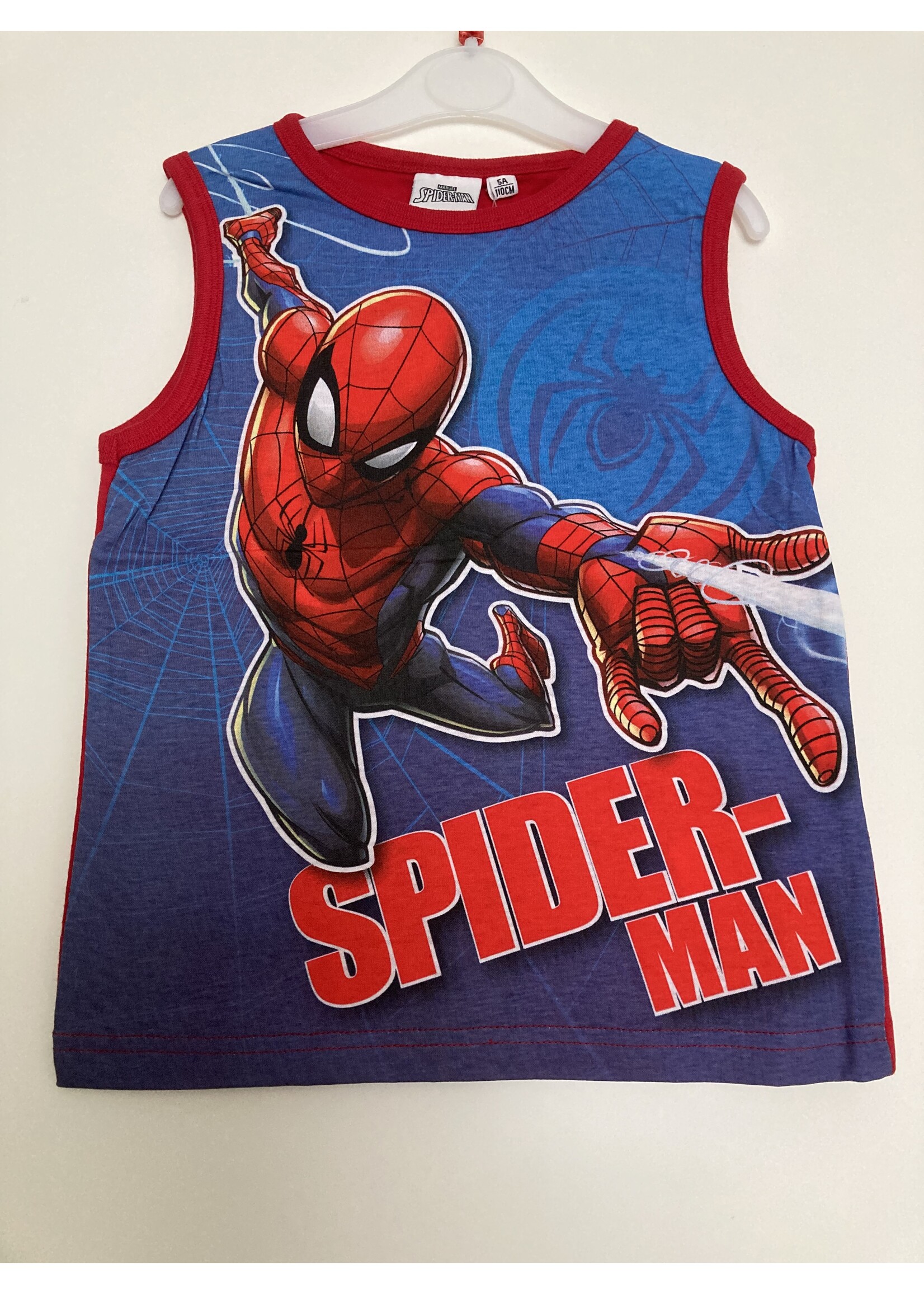 Marvel Spiderman sleeveless shirt from Marvel blue